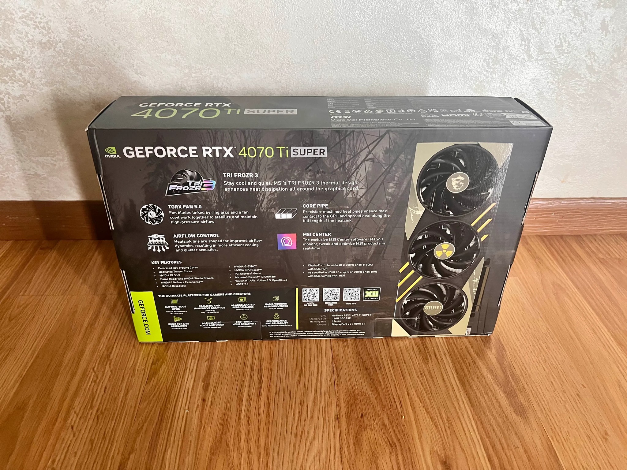 MSI 4070ti Super SLIM STALKER 2 Special/Limited Edition (READ DESCRIPTION!)