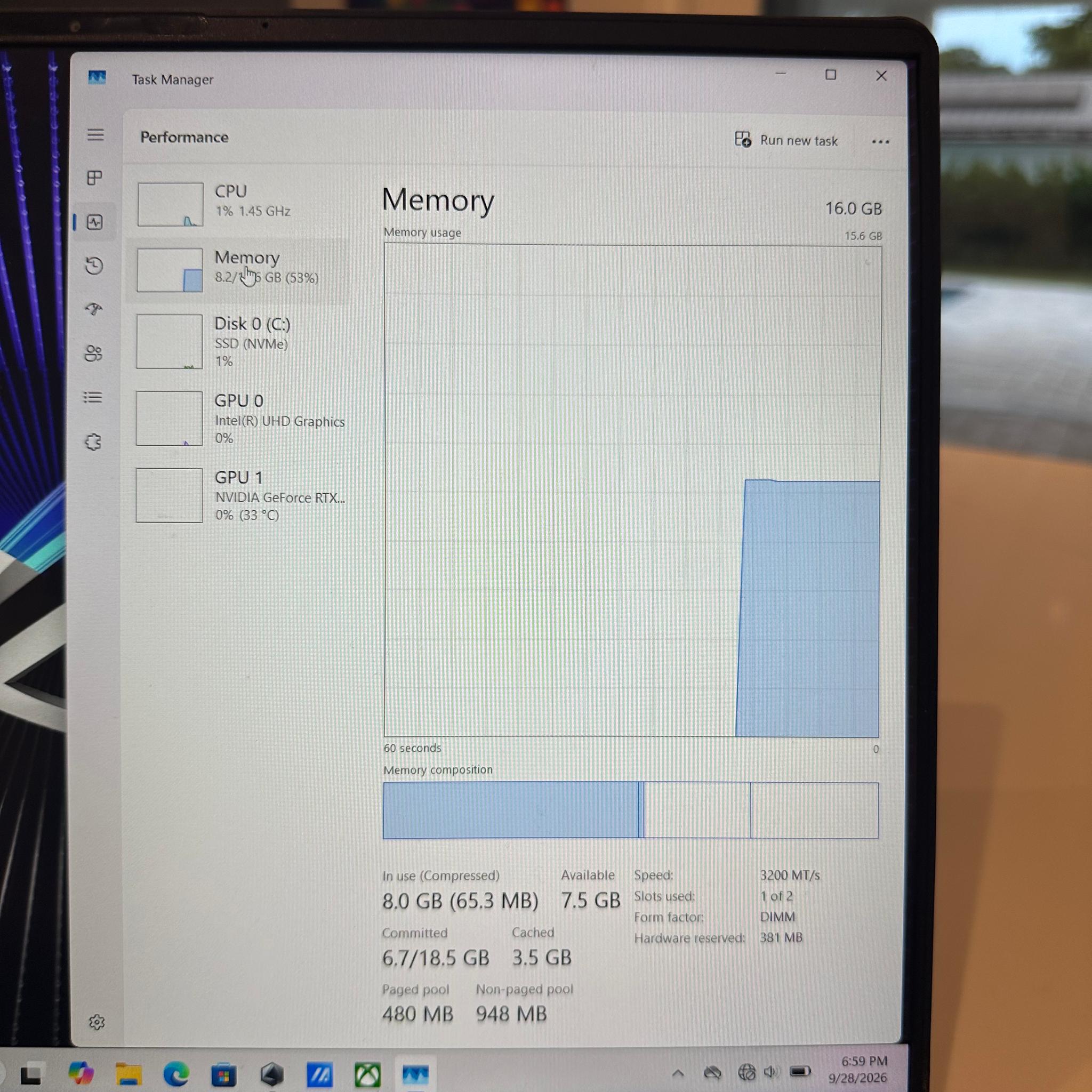 ASUS ROG Zephyrus G16 (GU603VI) - i7-13620H / RTX 4070 8GB / 16GB / 512GB SSD