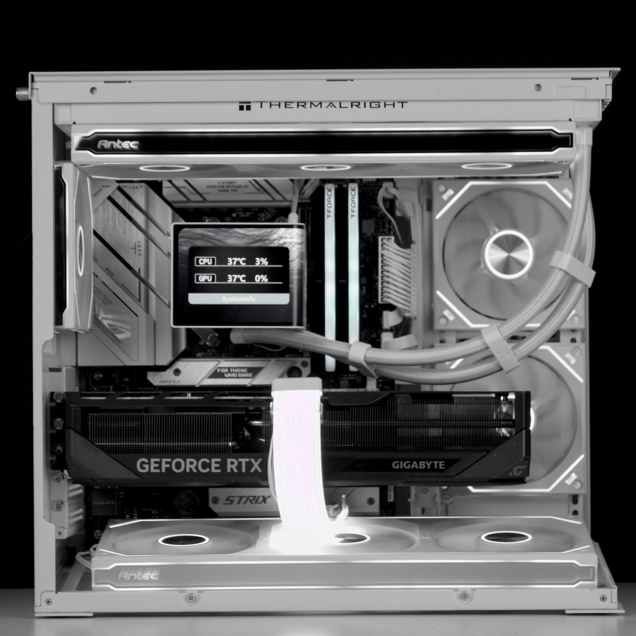 🧊⚡🗡️Polaris - 4K ULTRA PC | RTX 5080 16GB, Ryzen 9 7950X3D, 32GB RAM, 2TB SSD | LCD Display🗡️⚡🧊