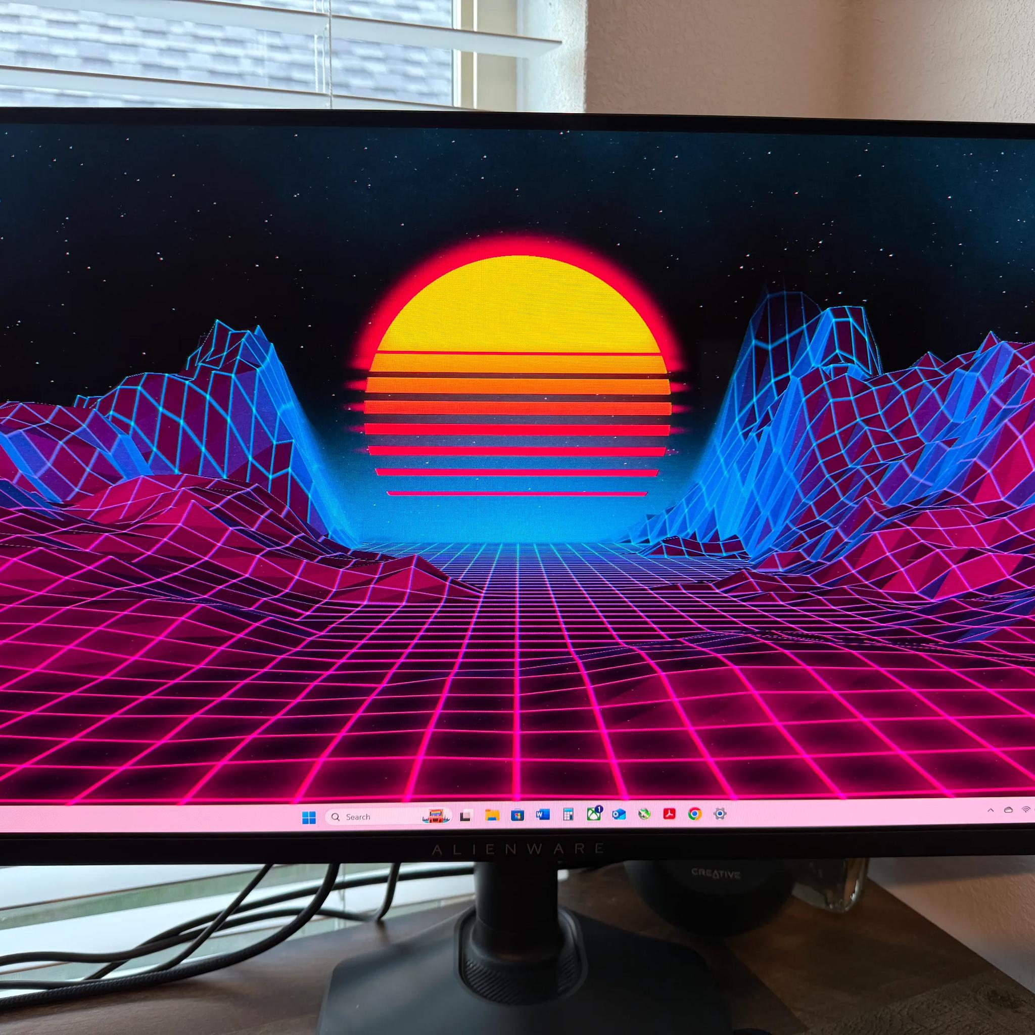 Alienware AW2725DF 27″ QD-OLED Gaming Monitor – 360Hz, QHD, HDR, Like New