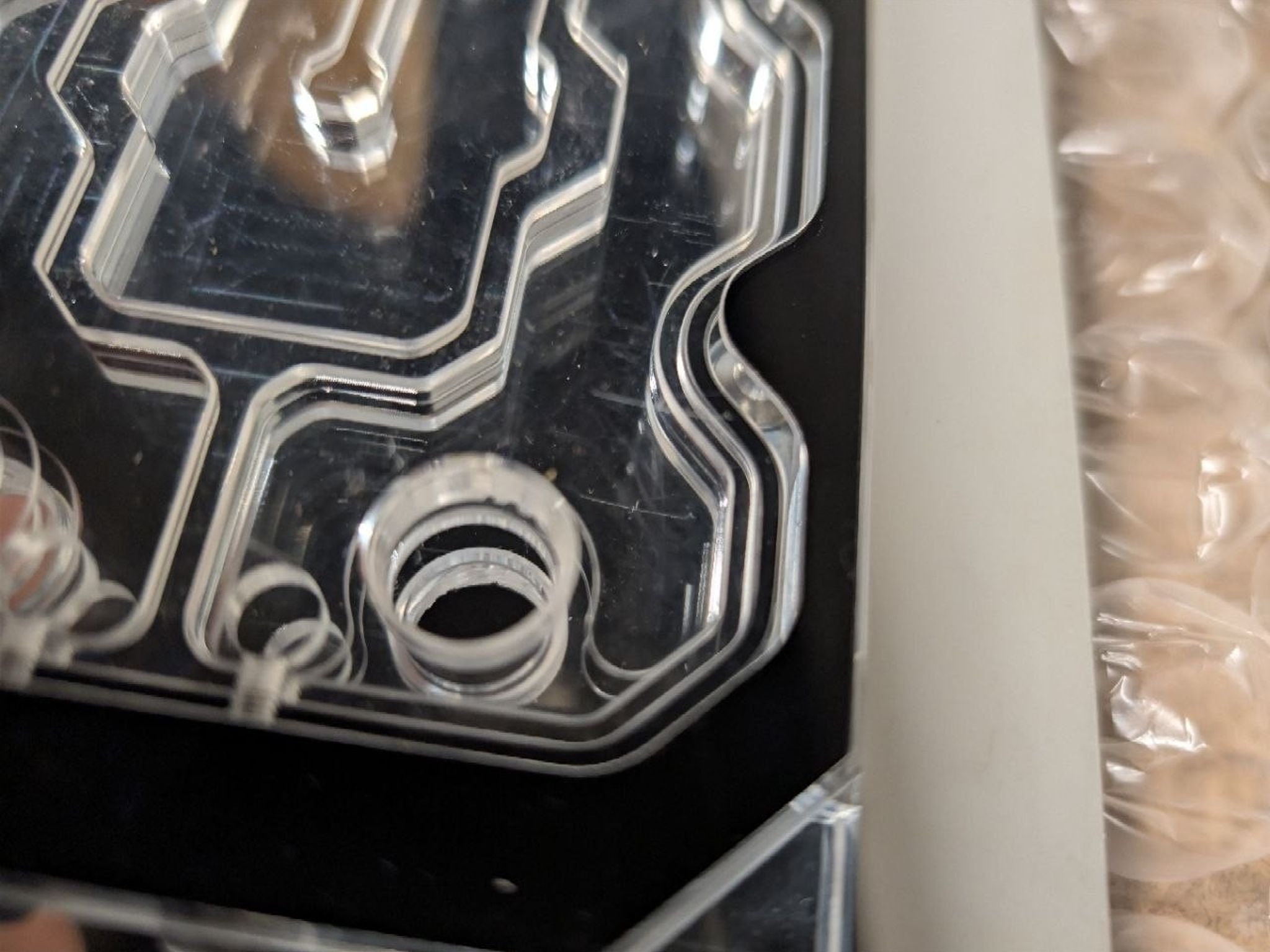 Alphacool Eisblock Aurora GPX-N Acryl Active Backplate 3080/3090 Aorus (13044)