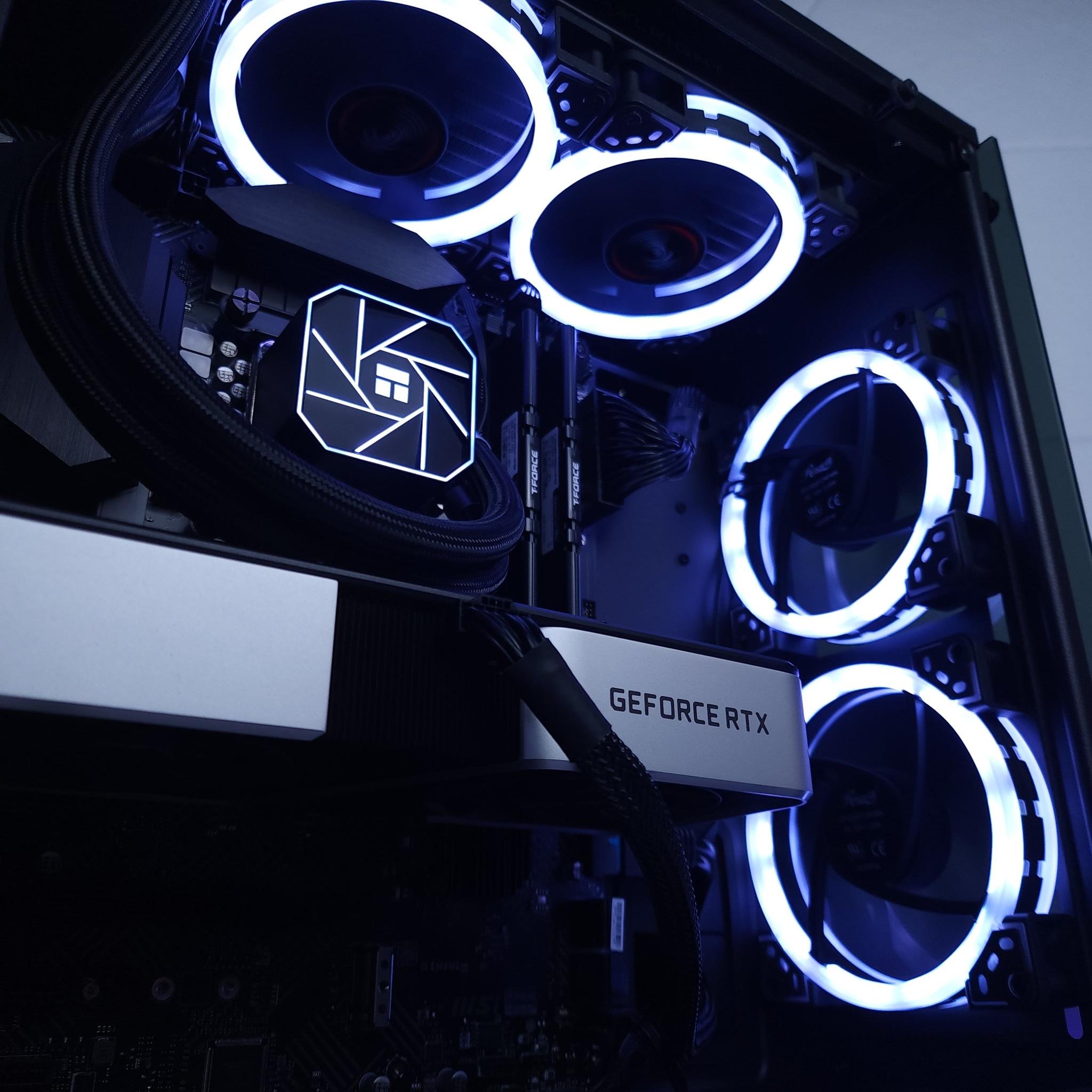 🖤🤍RTX 3060Ti | Core i5 12600KF | 16GB 3200MHz | 1TB NVMe SSD