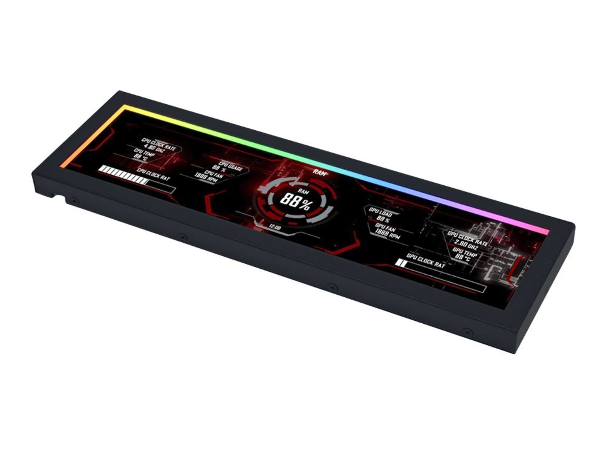 Lian Li 8.8" Universal Screen - Black