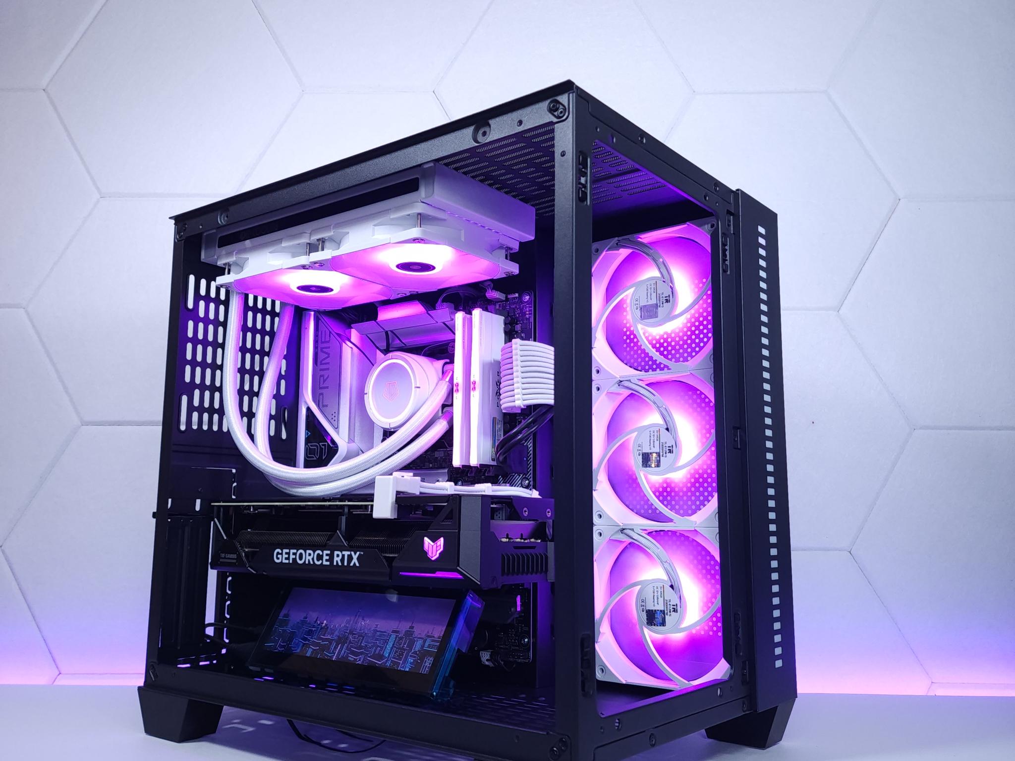 💙🤍RTX 4070 | Core i5 12600K | 32GB 6000MHz | 1TB NVMe SSD