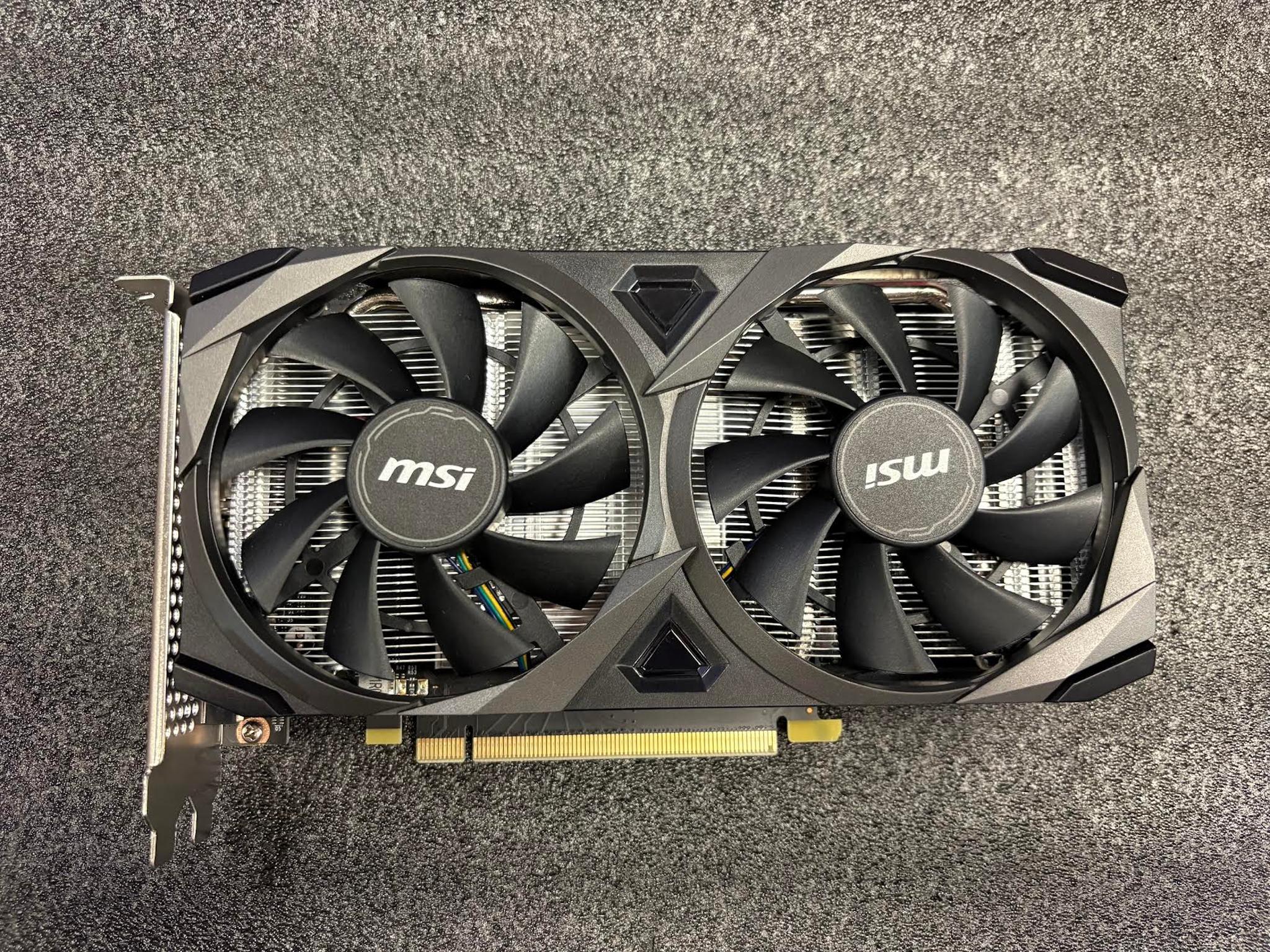 MSI GeForce RTX 3050 VENTUS 2X XS 8G OC Graphic Card - USED