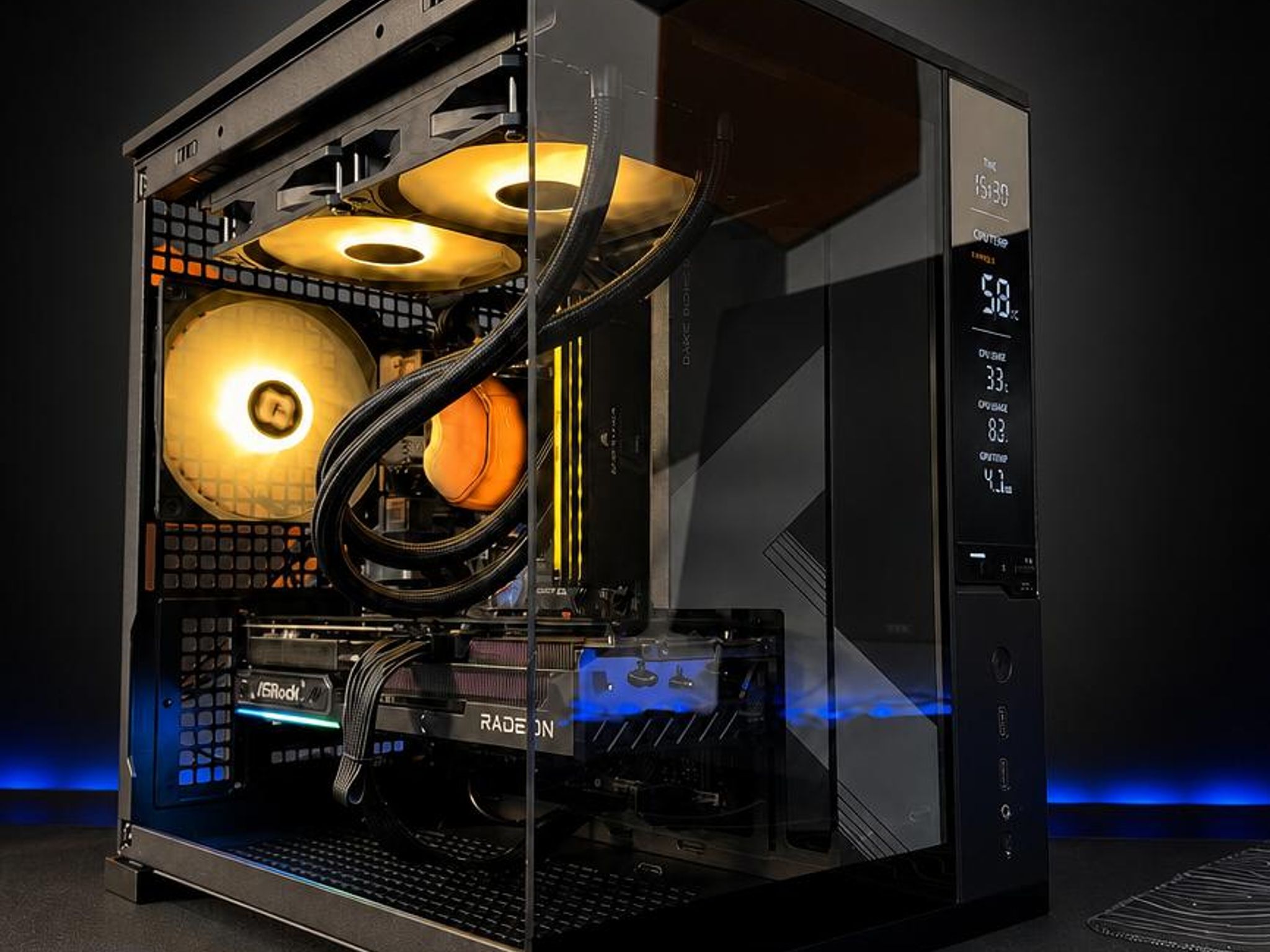 🔥 Ryzen 5 7600X + RX 9070 16GB Gaming PC 🚀 1440p ULTRA BEAST ❄️ 240mm Liquid Cooled ✨ Jonsbo D34