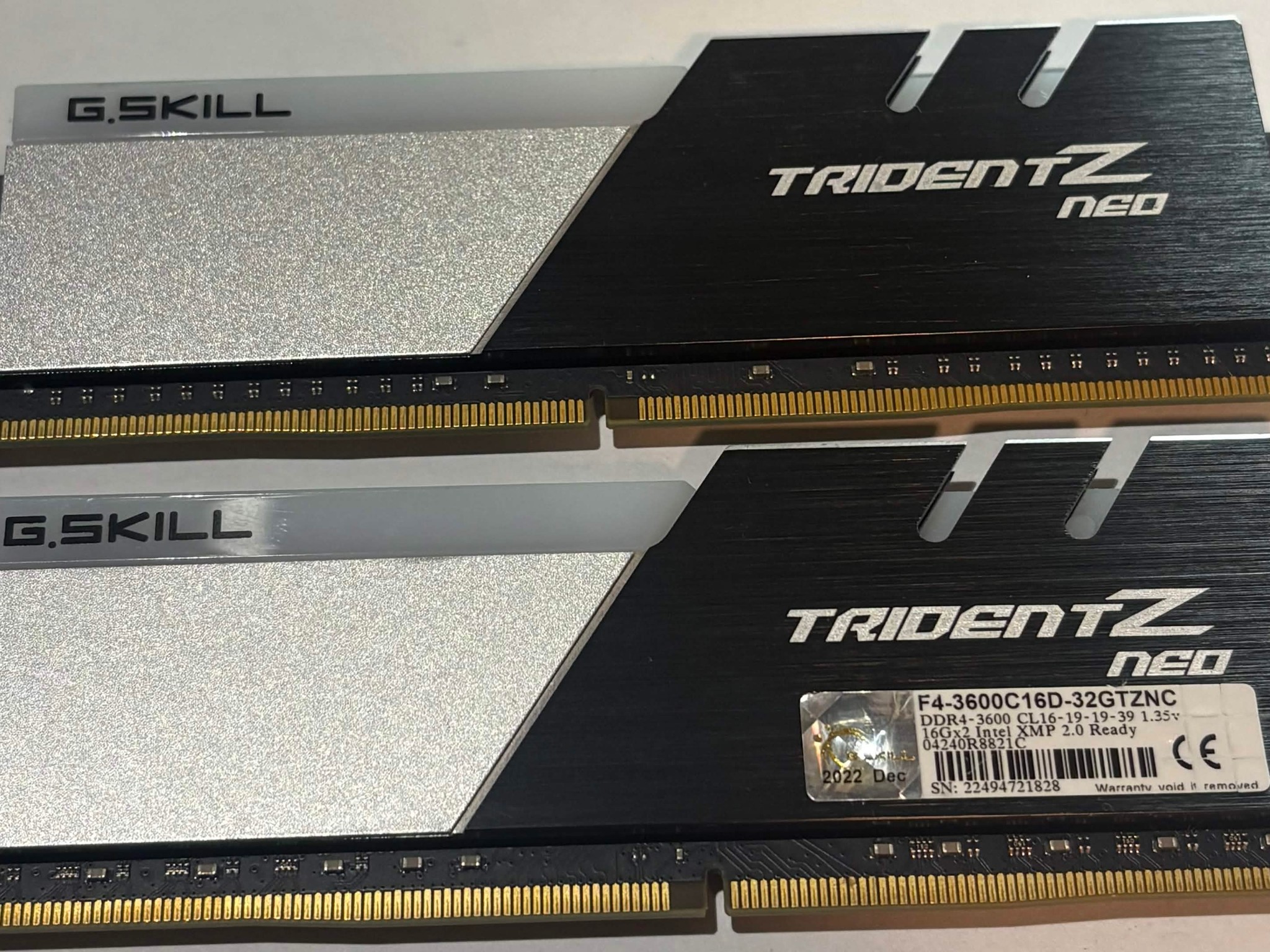 G.Skill Trident Z Neo 16GB DDR4 3600MHz RAM Kit