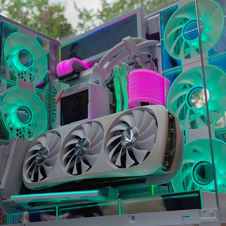 🪩"Mirrors"🪩High End Gaming PC • RTX 4080S, Ryzen 7, 32GB DDR5, SSD • Plug n' Play Ready