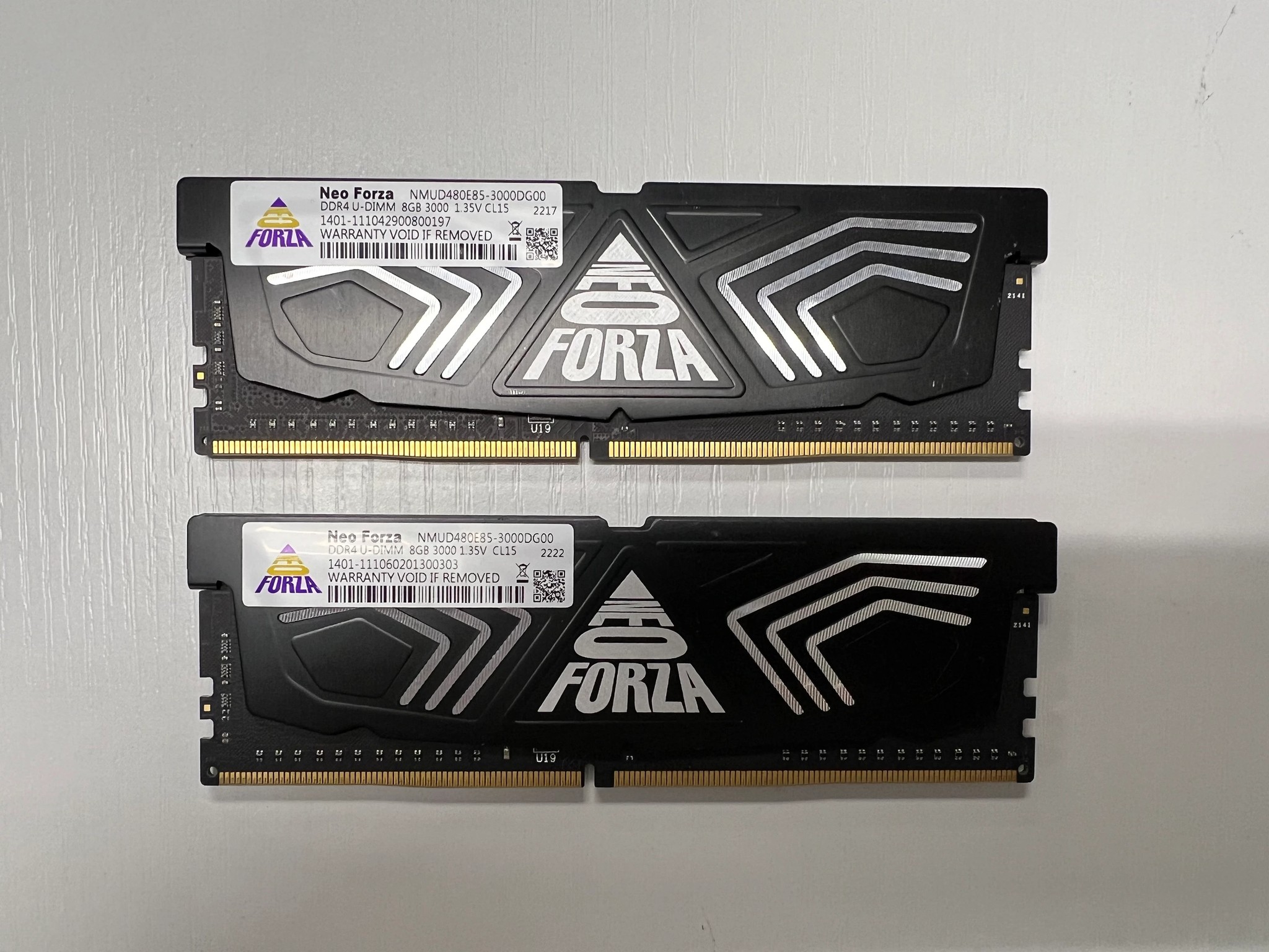 Neo Forza 16GB (2x8) 3000 MHz CL15