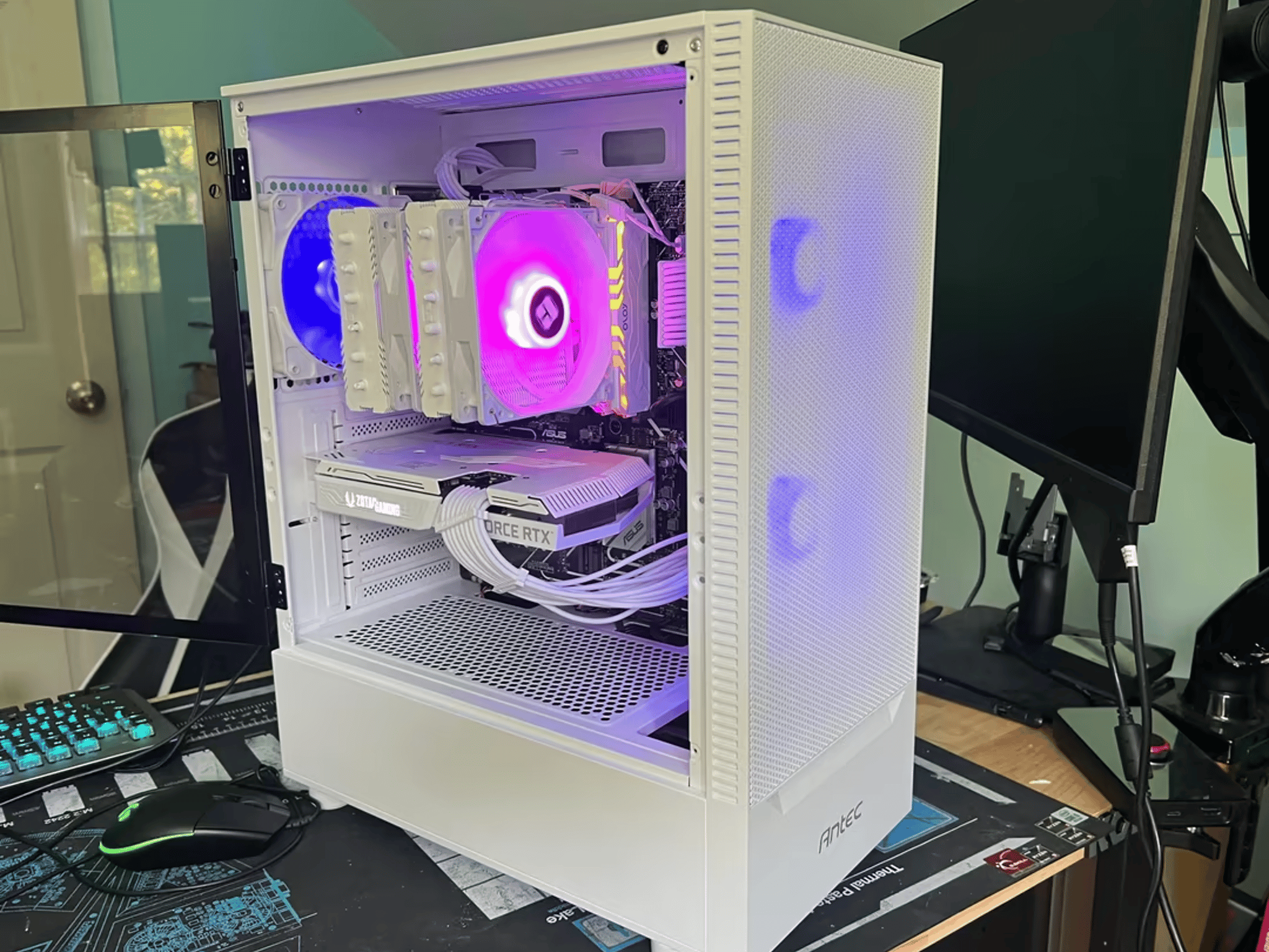 Project Whiteout RTX 3060TI Intel 12th GEN i5