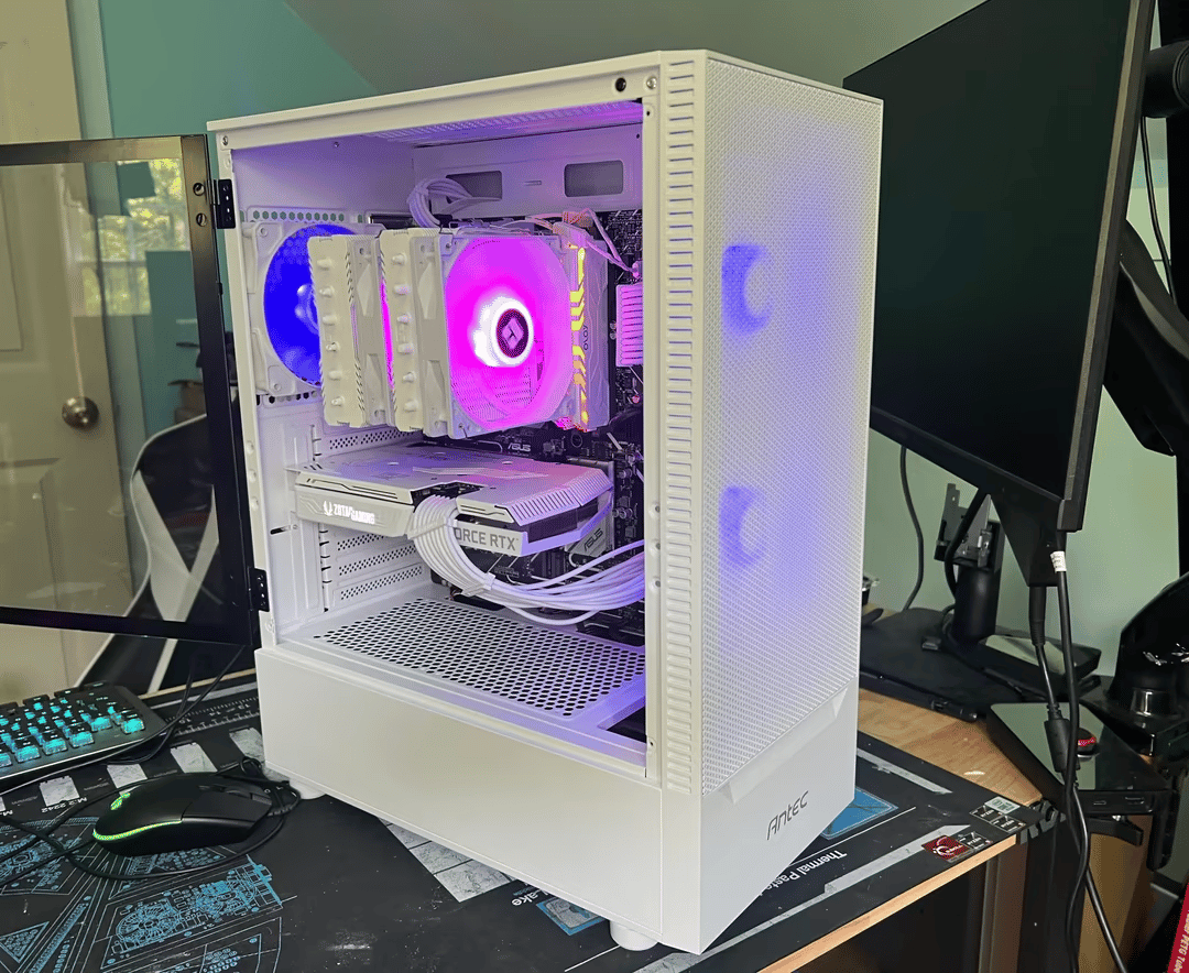 Project Whiteout RTX 3060TI Intel 12th GEN i5
