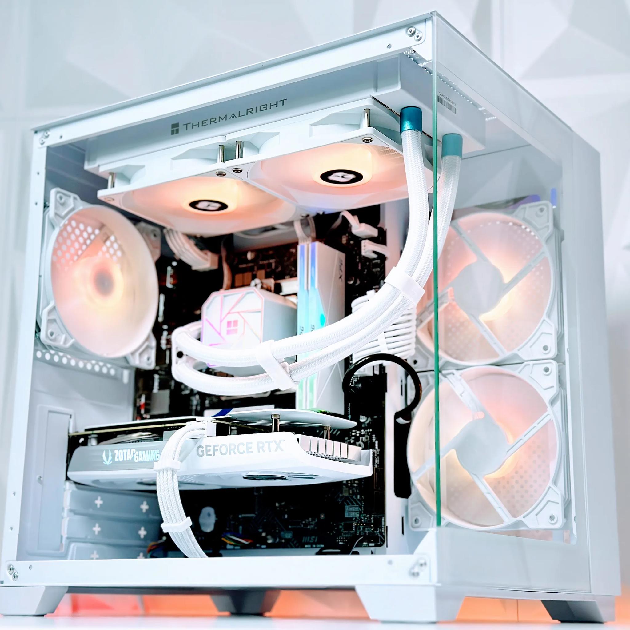 🌕⭐Liquid Cooled Gaming PC❄️Nvidia RTX 4070 12GB❄️AMD Ryzen 7 5800X 8 core❄️32GB DDR4