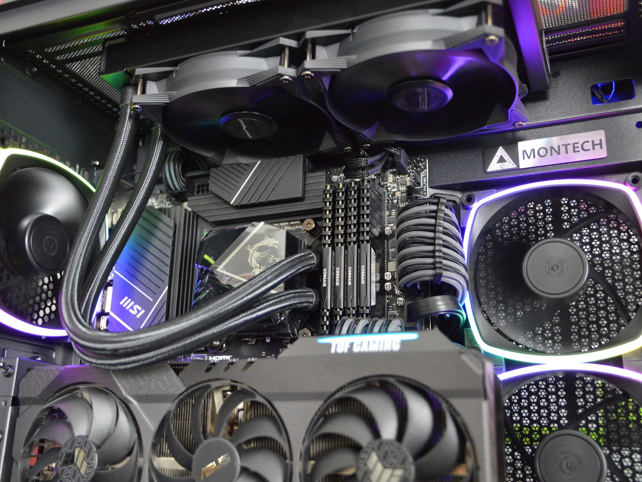 ⚫♞| RTX 3080 10GB| INTEL i5-12600K | 32 GB DDR4 RAM | 1.5TB GEN3 & GEN4 NVME | Dark Knight |