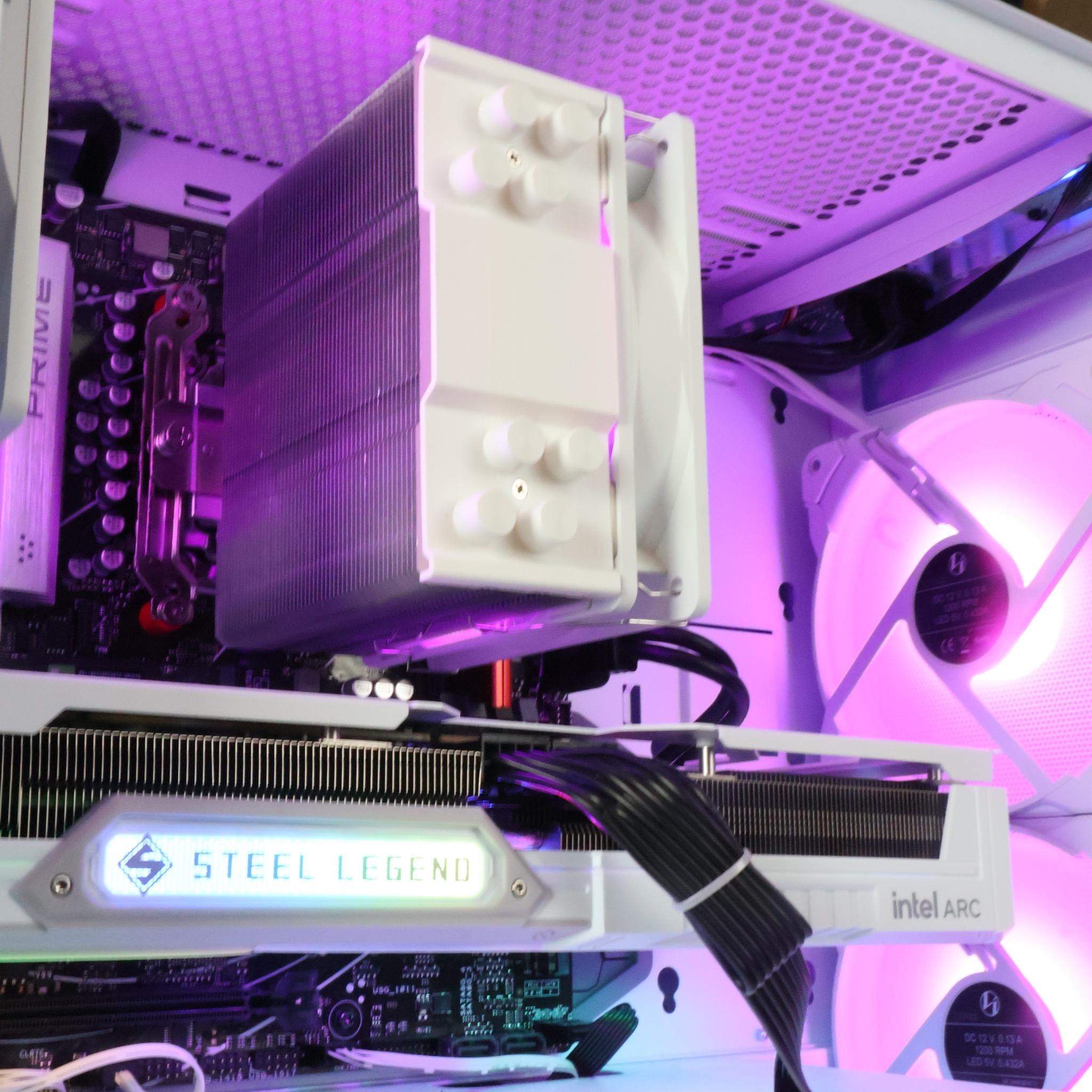 ⚪ Ryzen 7 7700/Arc B580 12GB Gaming/Streaming PC ⚪