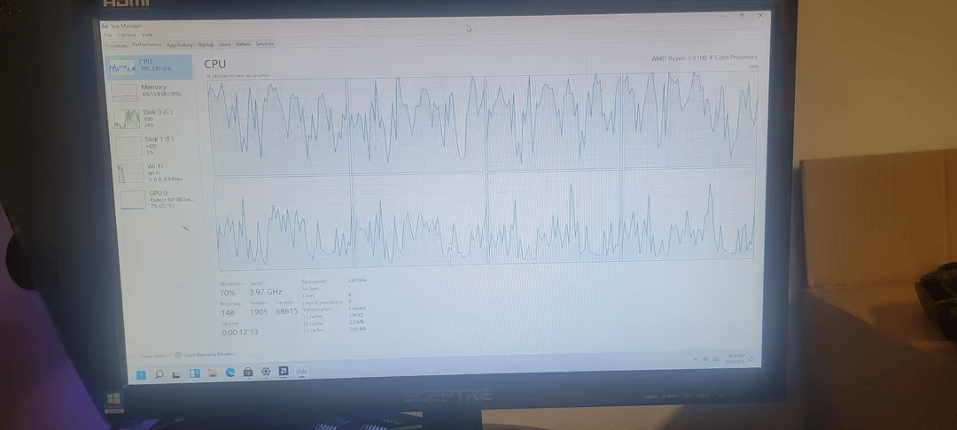 'Sleet' Ryzen w/ RX 580 8gb