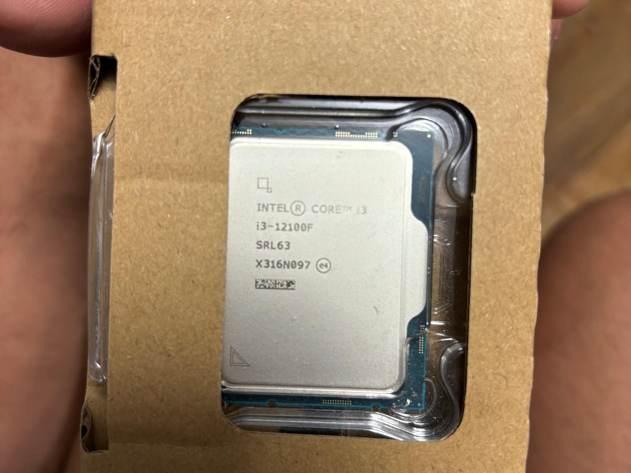 Intel I3-12100F Processor