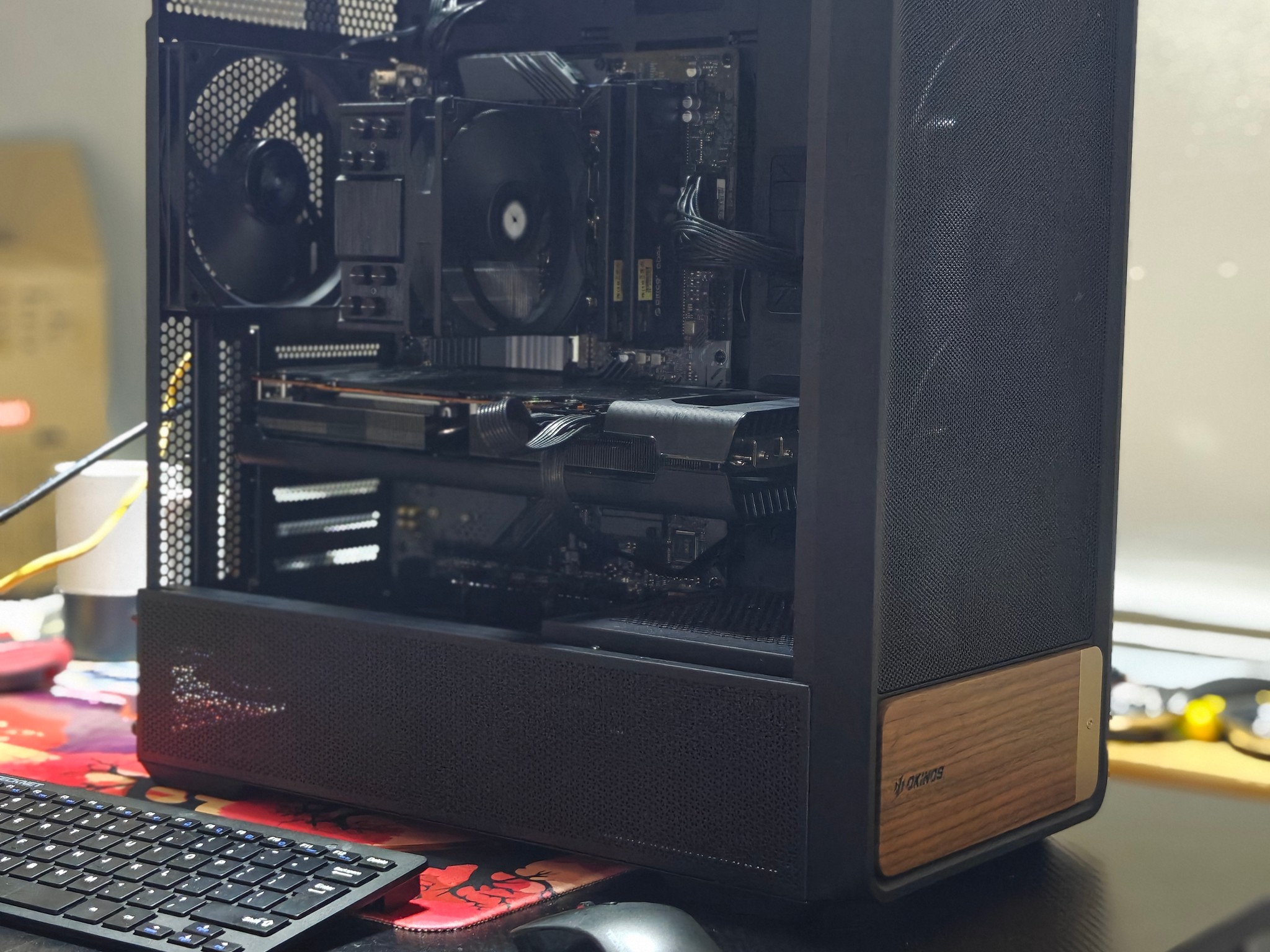 BLACKED OUT SLEEPER BUILD|1080P/1440P OKINOS FULL ATX GAMING PC