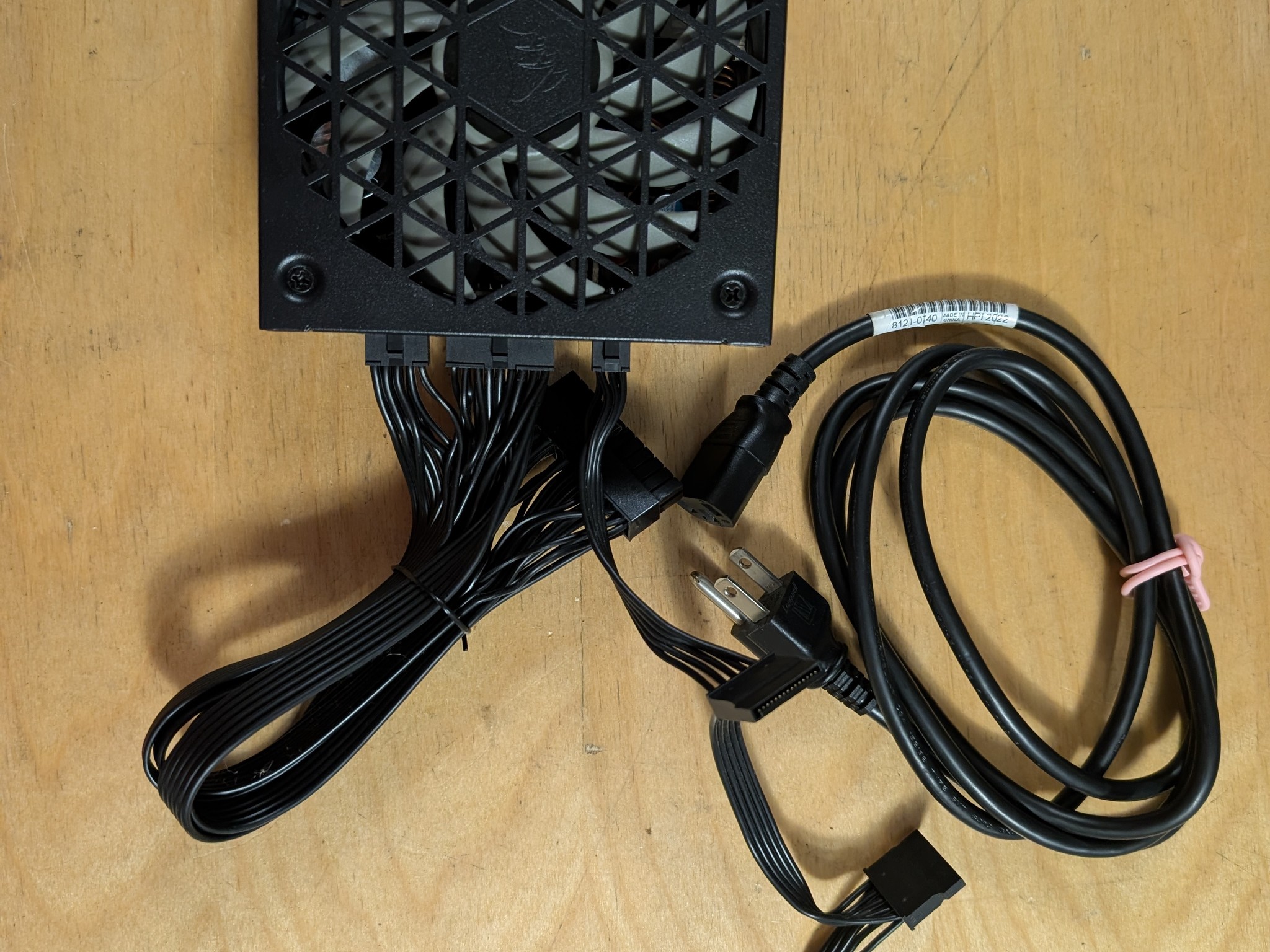 Corsair SF850L SFX - cables missing