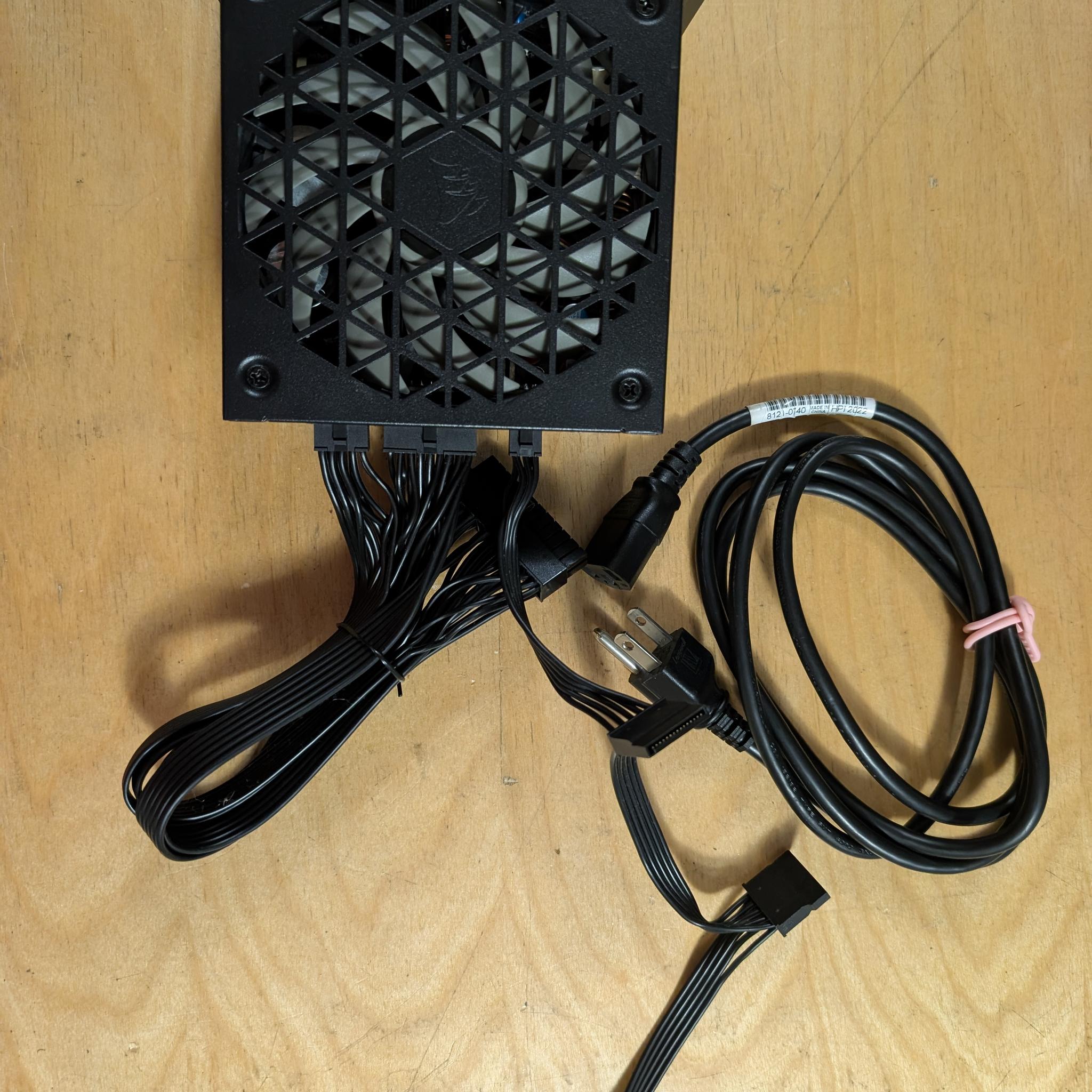 Corsair SF850L SFX - cables missing