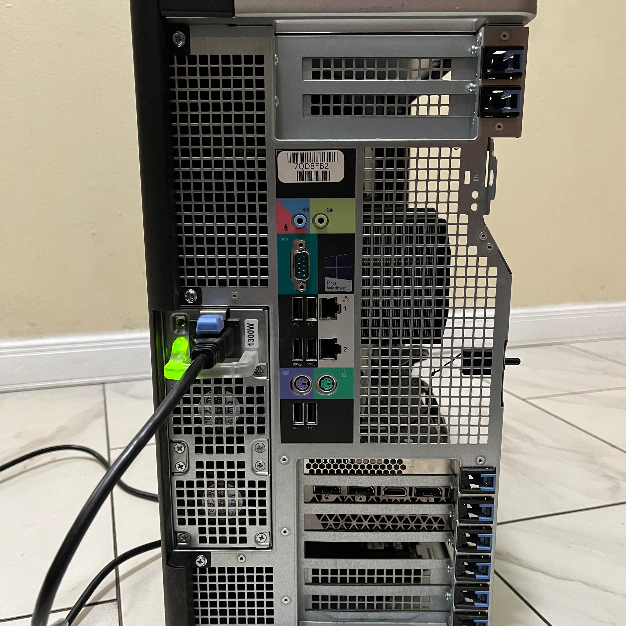 🔥NVIDIA GTX 1080 Ti, Intel Xeon 12 Core (Same as i7), 500 GB SSD, 12 GB RAM, Dell T7910 Gaming PC 🟢🔥