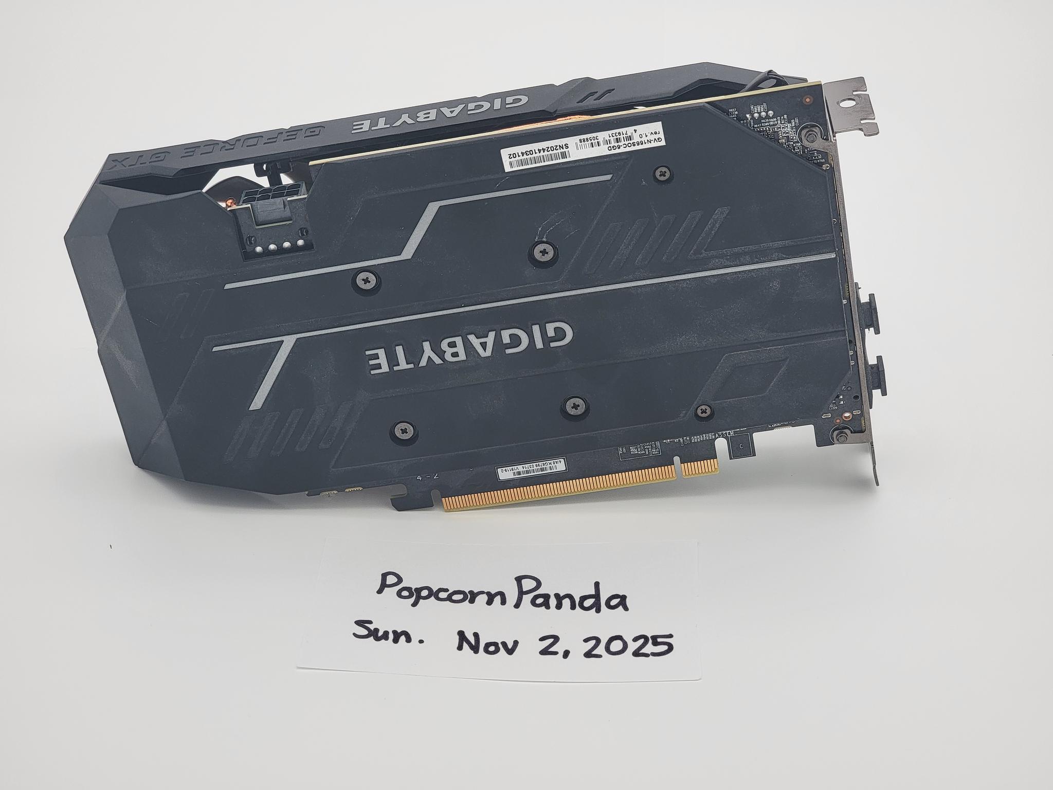 Used Gigabyte GTX 1660 Super OC