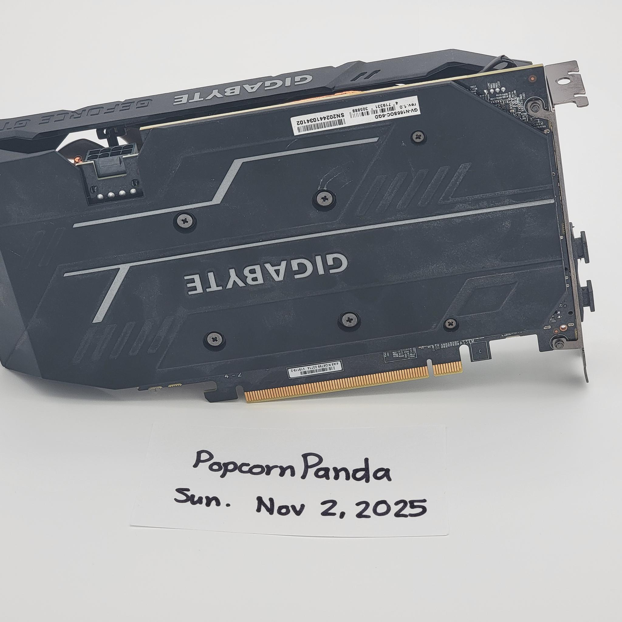 Used Gigabyte GTX 1660 Super OC