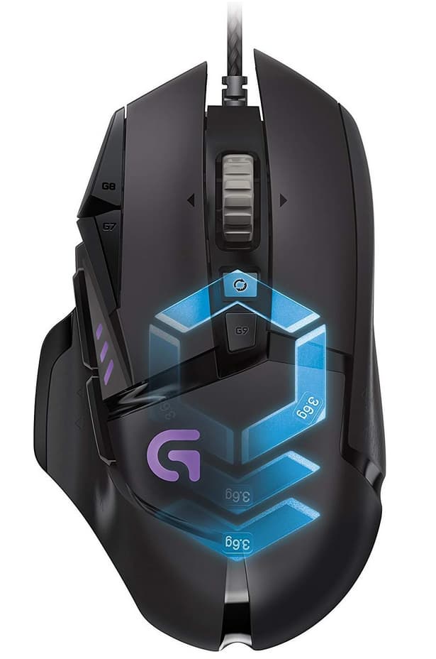 Logitech G502 Proteus Core Tunable Gaming Mouse