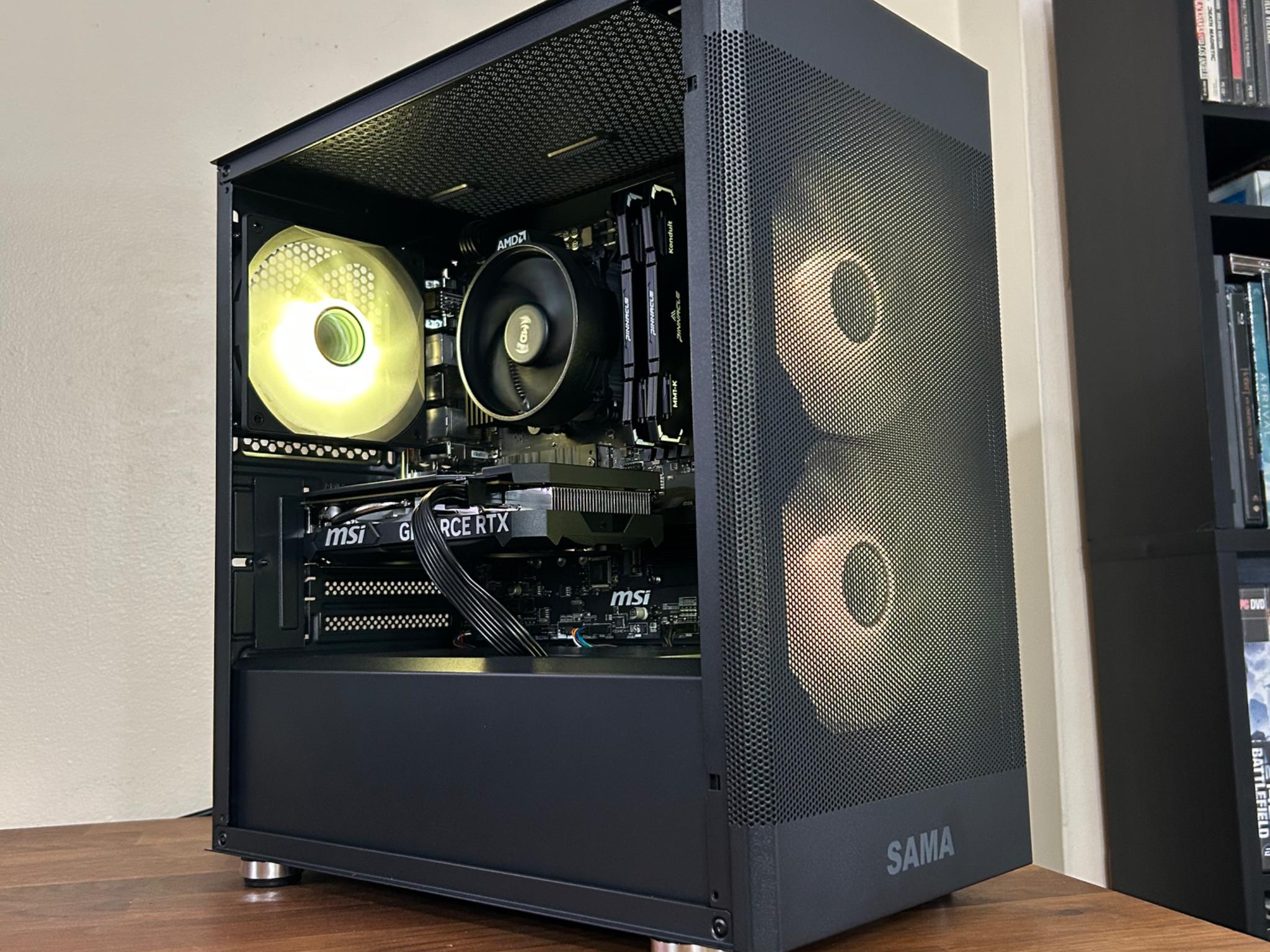 RTX 4060 | Ryzen 5 5500 | 1TB SSD | 16GB DDR4 | The Sentry RTX