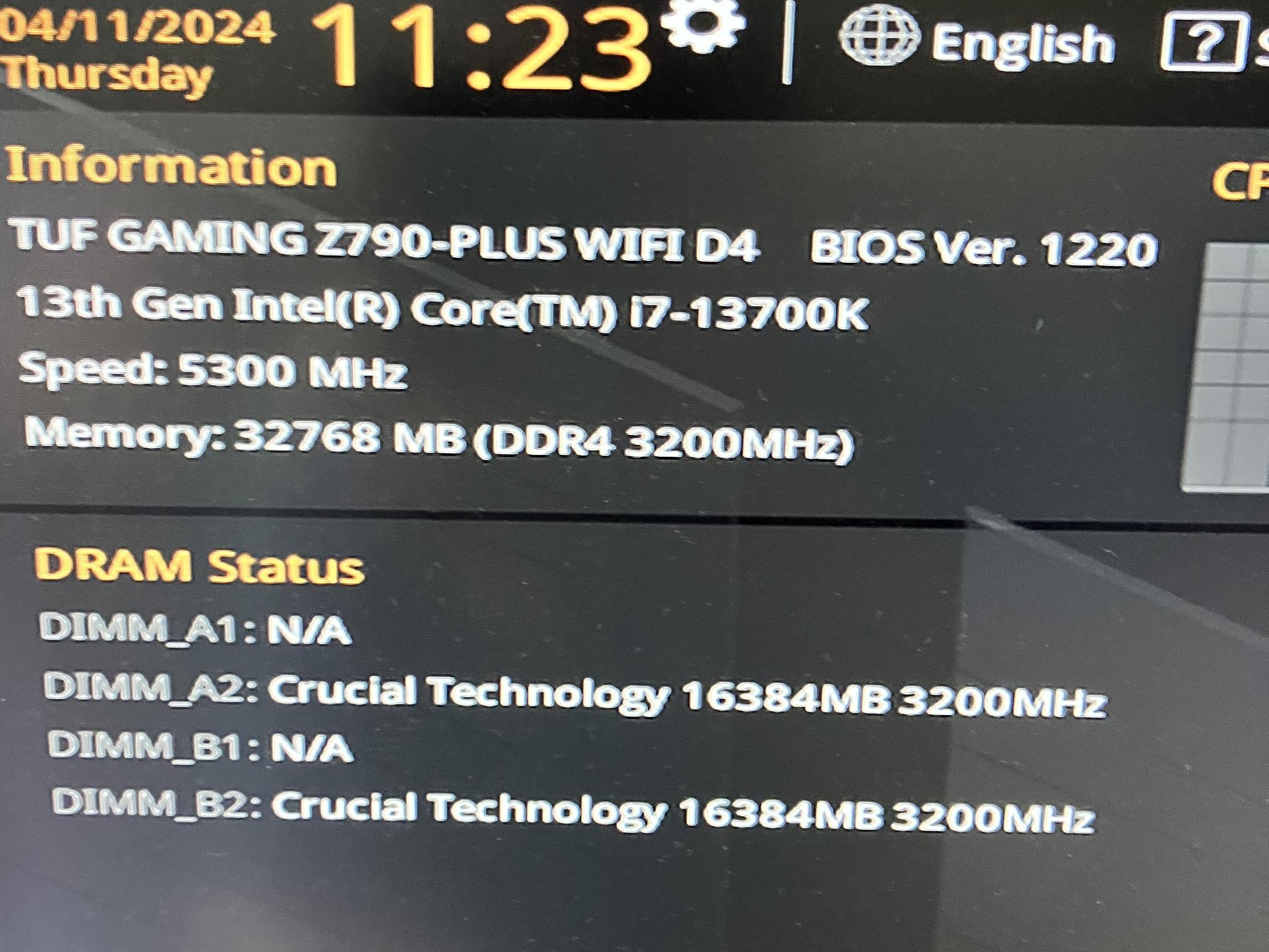 Intel Core i7-13700k