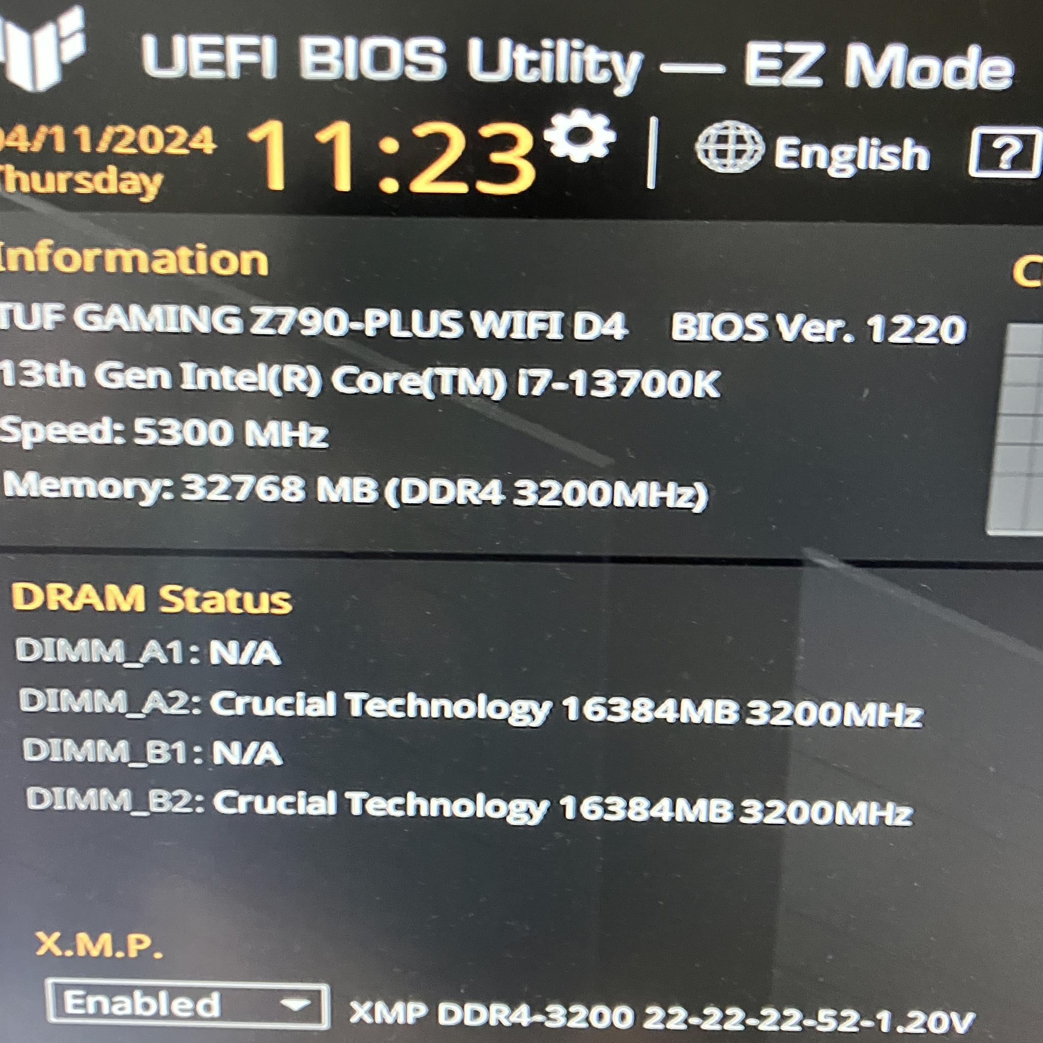 Intel Core i7-13700k