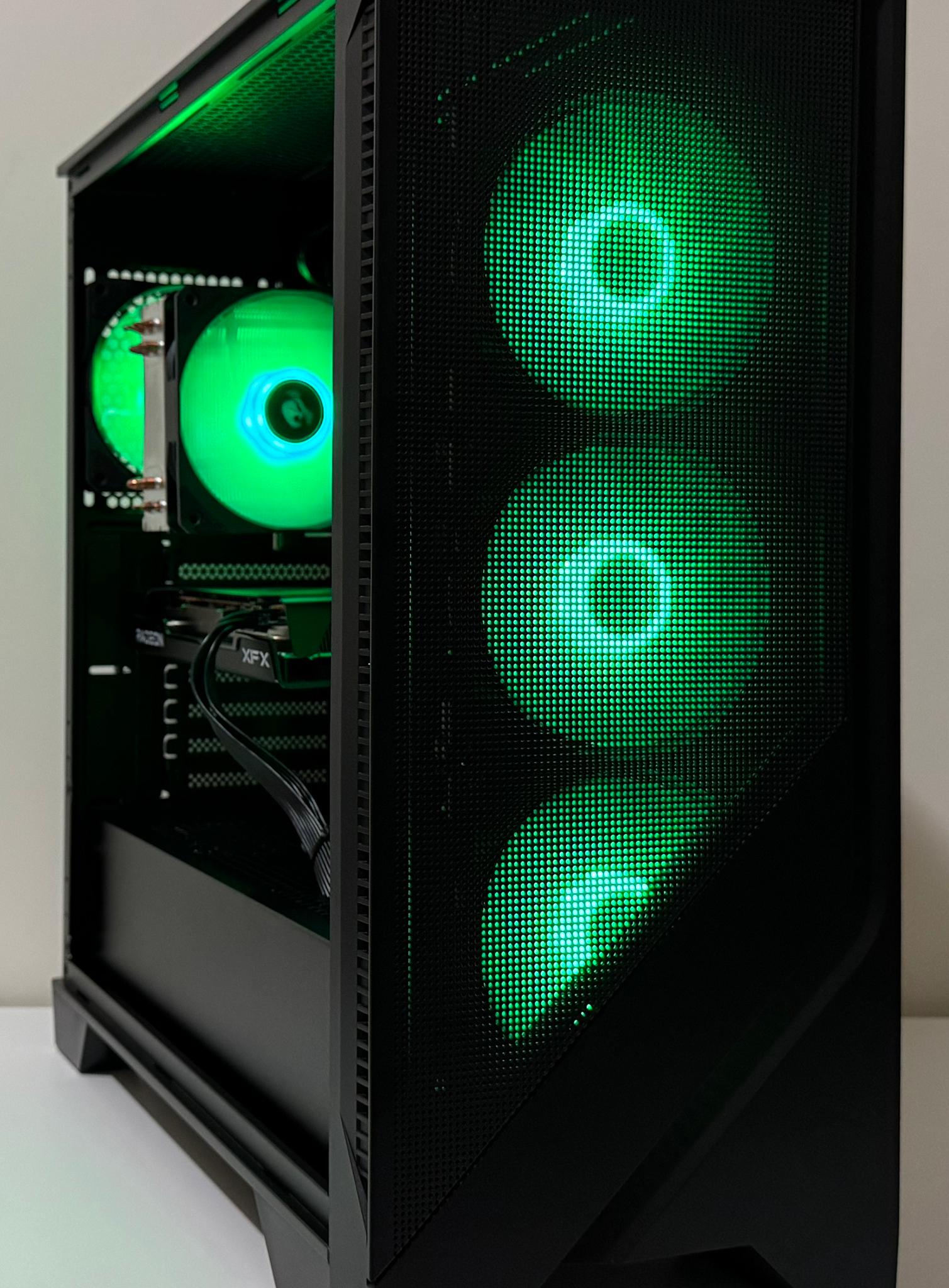 Intel Core i5 13400 16GB DDR5 AMD Radeon RX 7600 ASUS Z790 WD 1TB NVMe Gen4 SSD Gaming PC