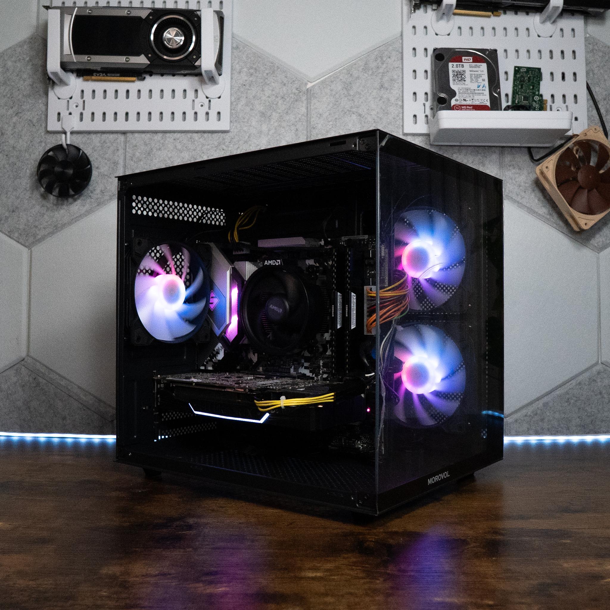 🌨🍬 | PNY RTX 2070 8GB OC | RYZEN 5 5600G | 32GB DDR4 RAM | 1.5TB | Arctic Candy