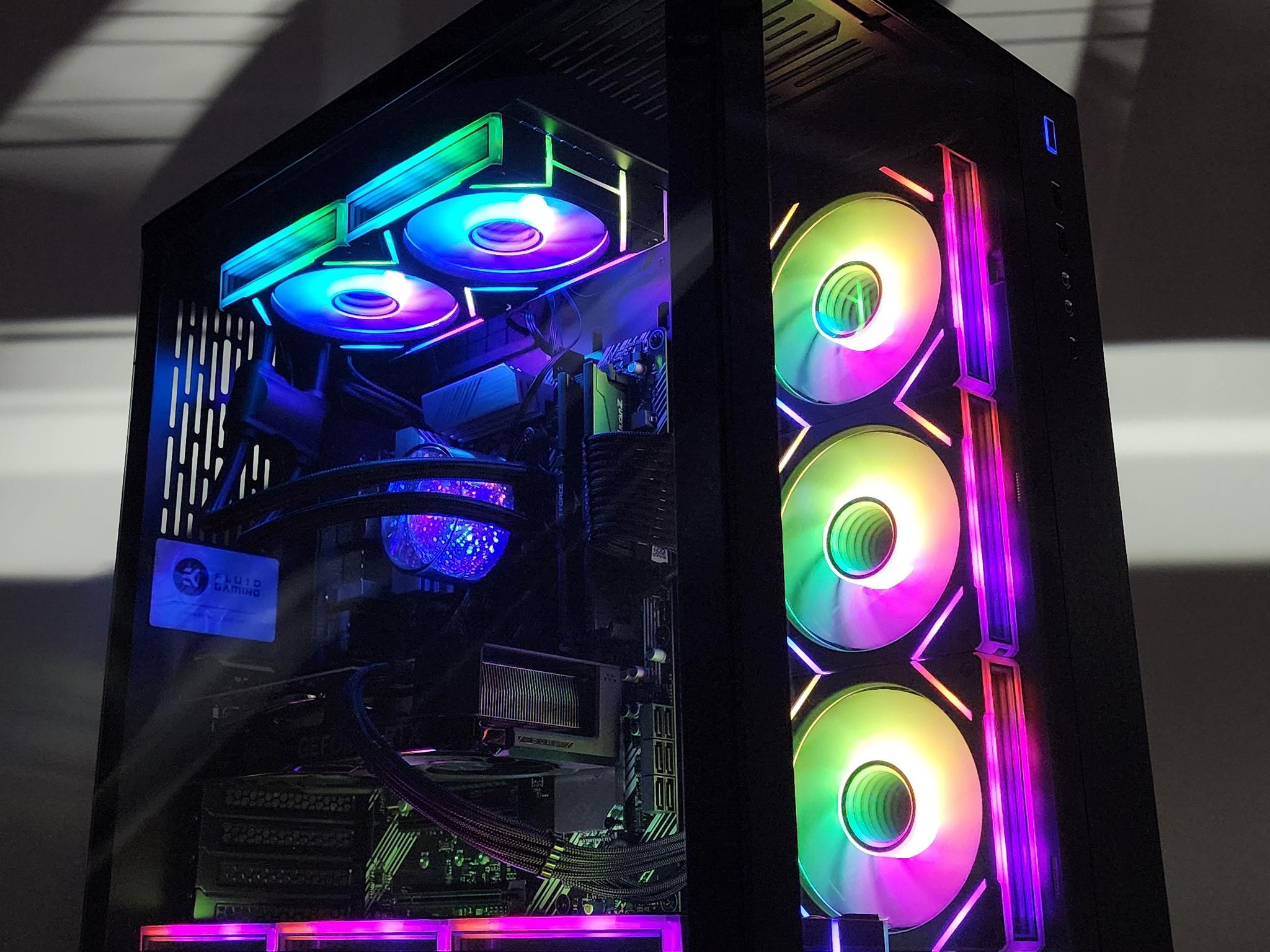Gaming PC Ryzen 7 5700X 16GB RAM 1TB SSD RTX 4070 12GB Windows 11 Computer