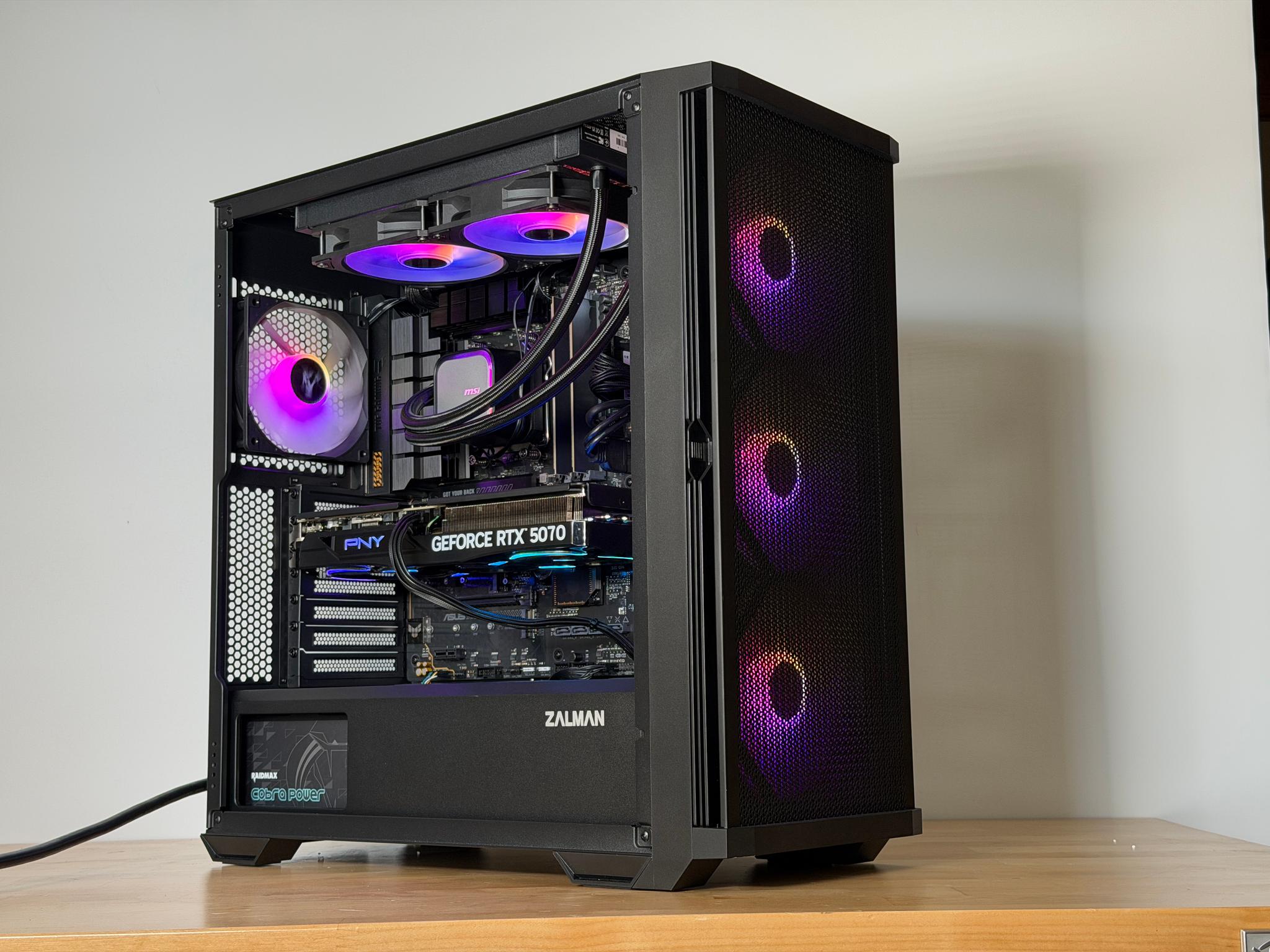 Ryzen 5 9600x RTX 5070 Gaming PC