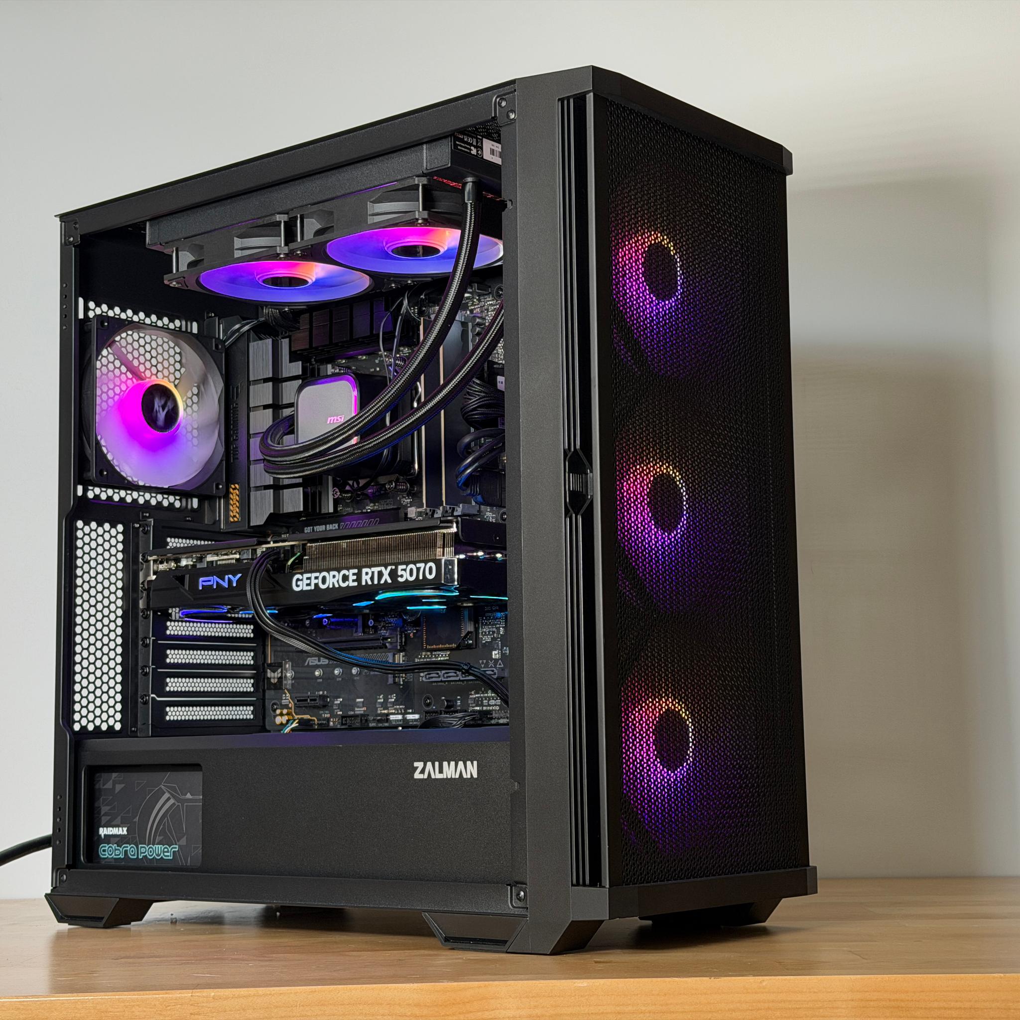 Ryzen 5 9600x RTX 5070 Gaming PC
