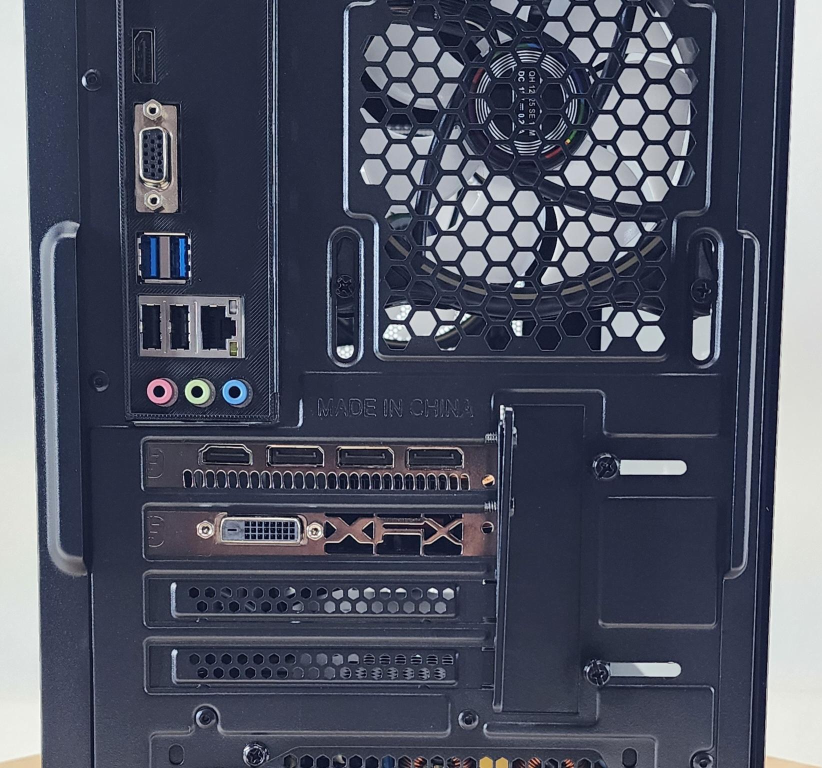 Gaming PC Ryzen 3 4100 16GB RAM 500GB SSD RX 580 8GB Windows 11 Computer