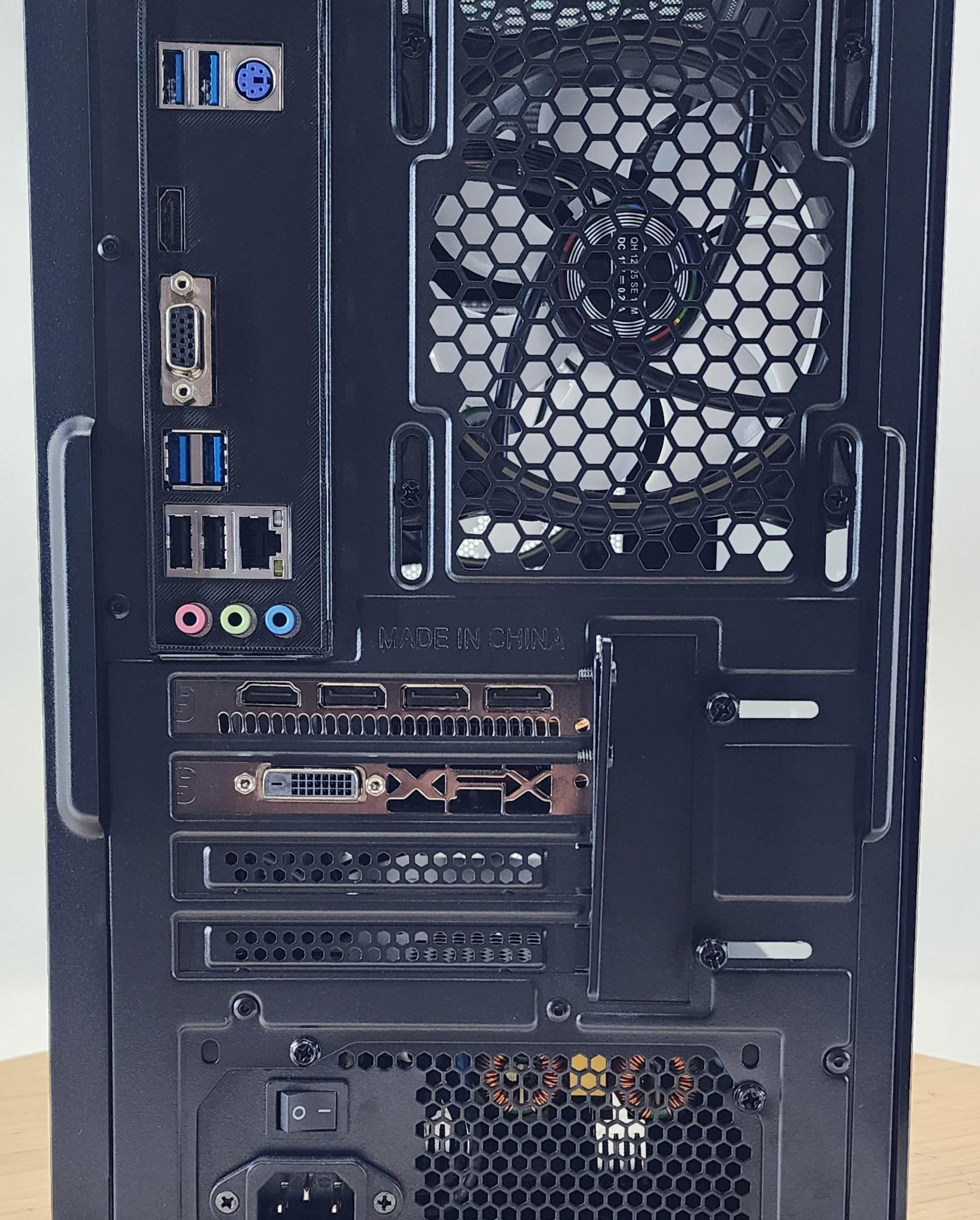 Gaming PC Ryzen 3 4100 16GB RAM 500GB SSD RX 580 8GB Windows 11 Computer
