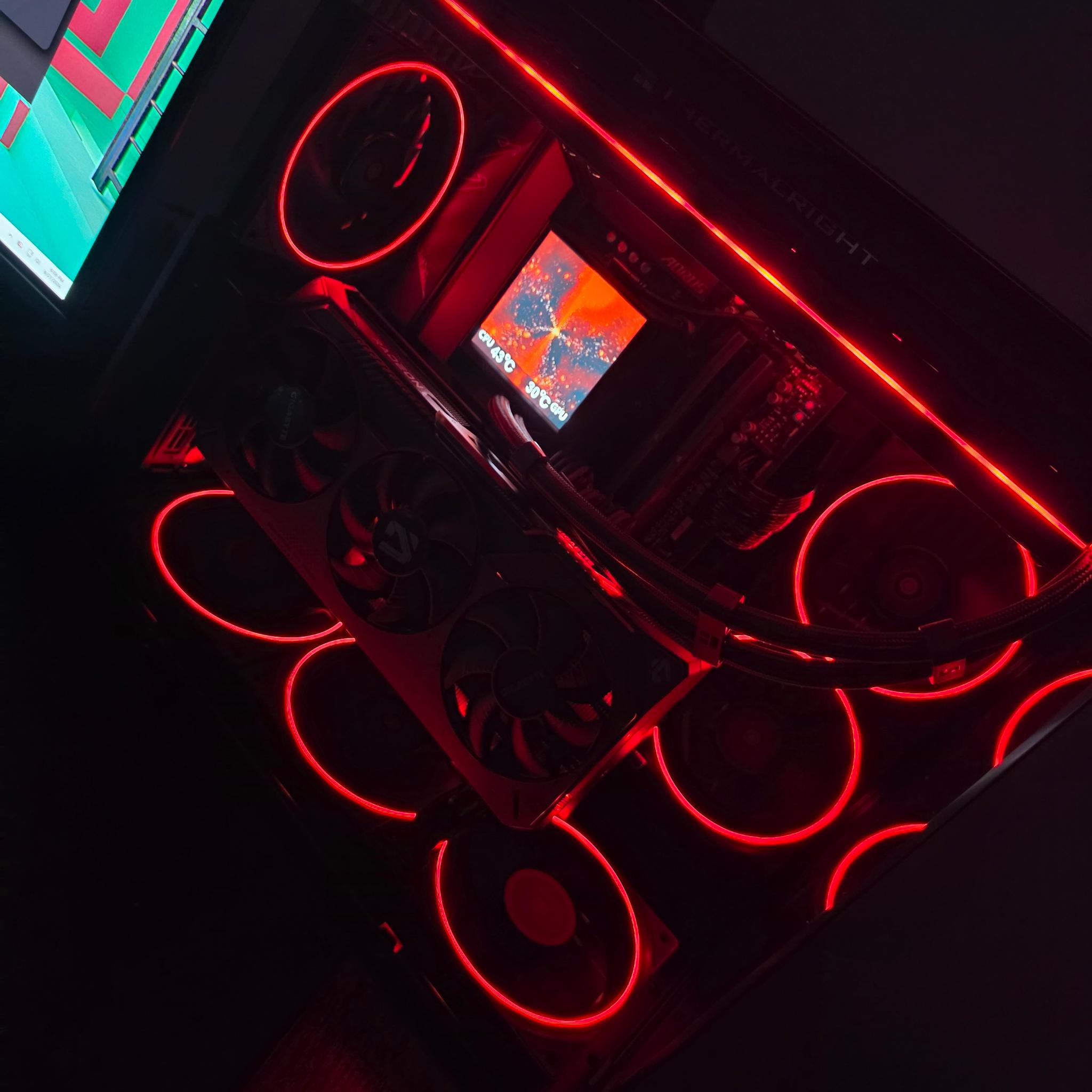 RX 9070 XT, Ryzen 7 9800X3D, 32gb 6000mhz DDR5, 1tb NVMe SSD
