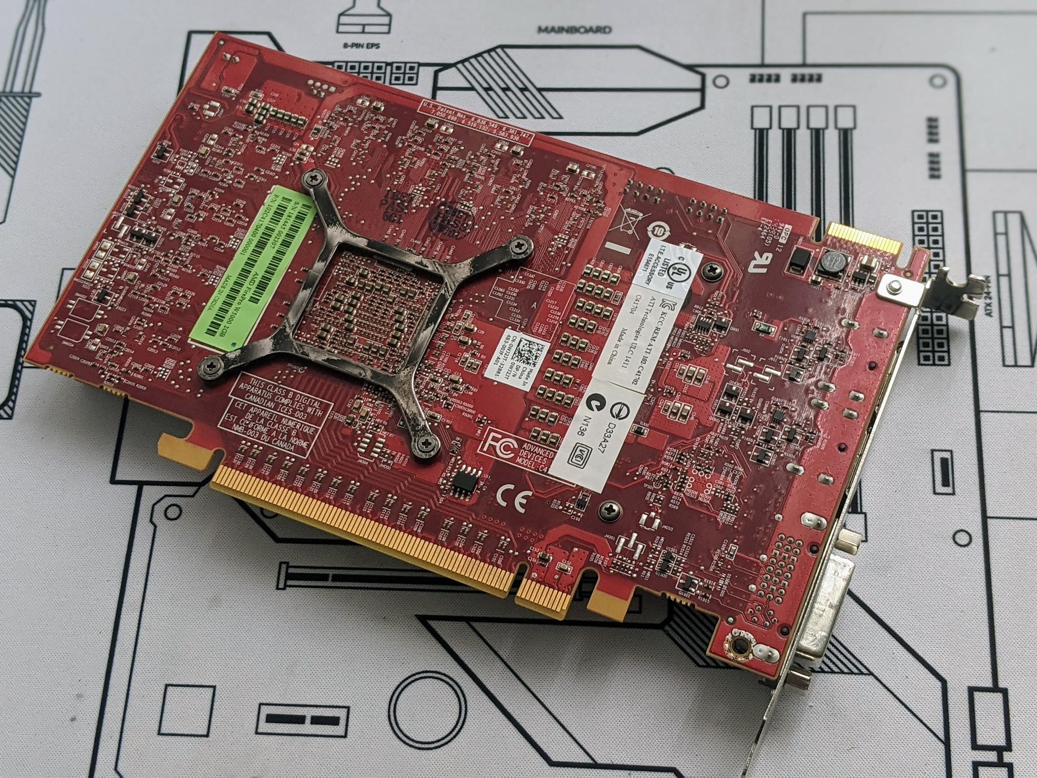 Dell AMD FirePro W5000 2GB GDDR5 Dual-DisplayPort DVI PCIe 3.0 Graphics Card