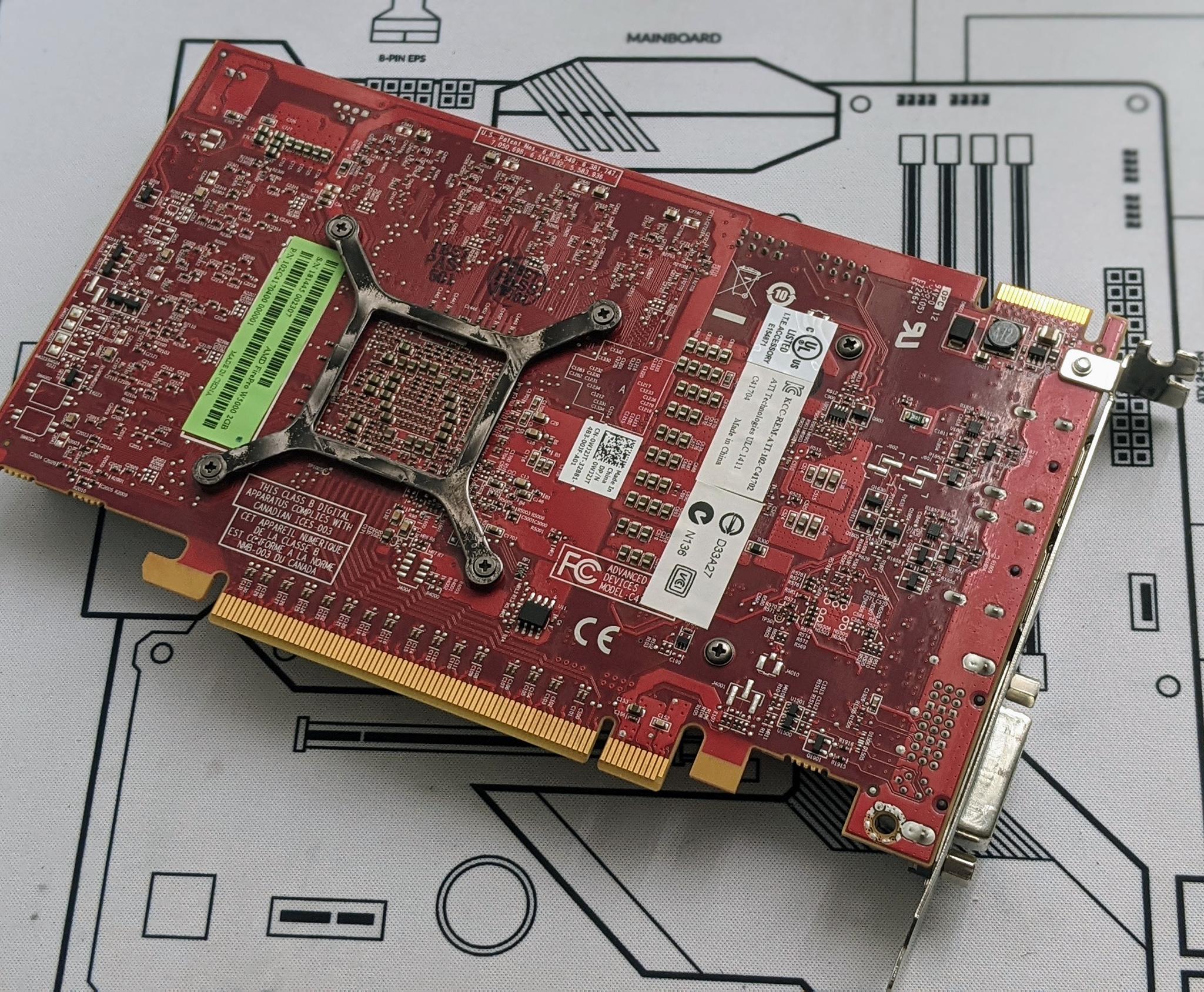 Dell AMD FirePro W5000 2GB GDDR5 Dual-DisplayPort DVI PCIe 3.0 Graphics Card