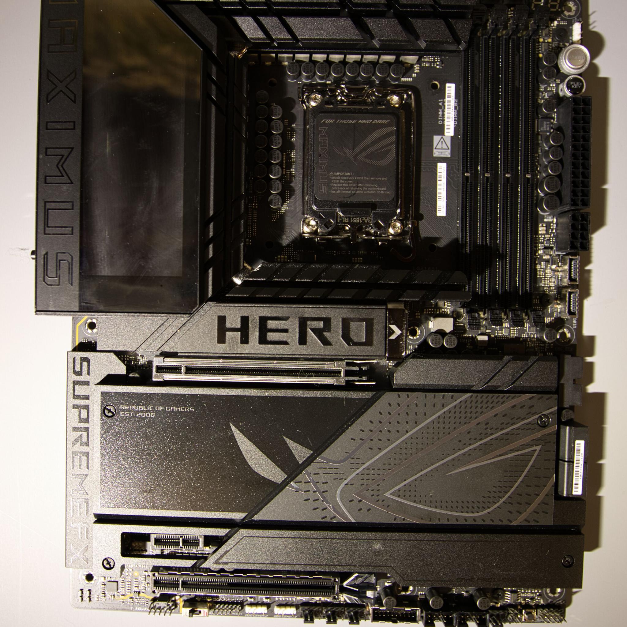 ASUS ROG Maximus Z890 Hero LGA1851 DDR5 ATX Motherboard Fully Tested