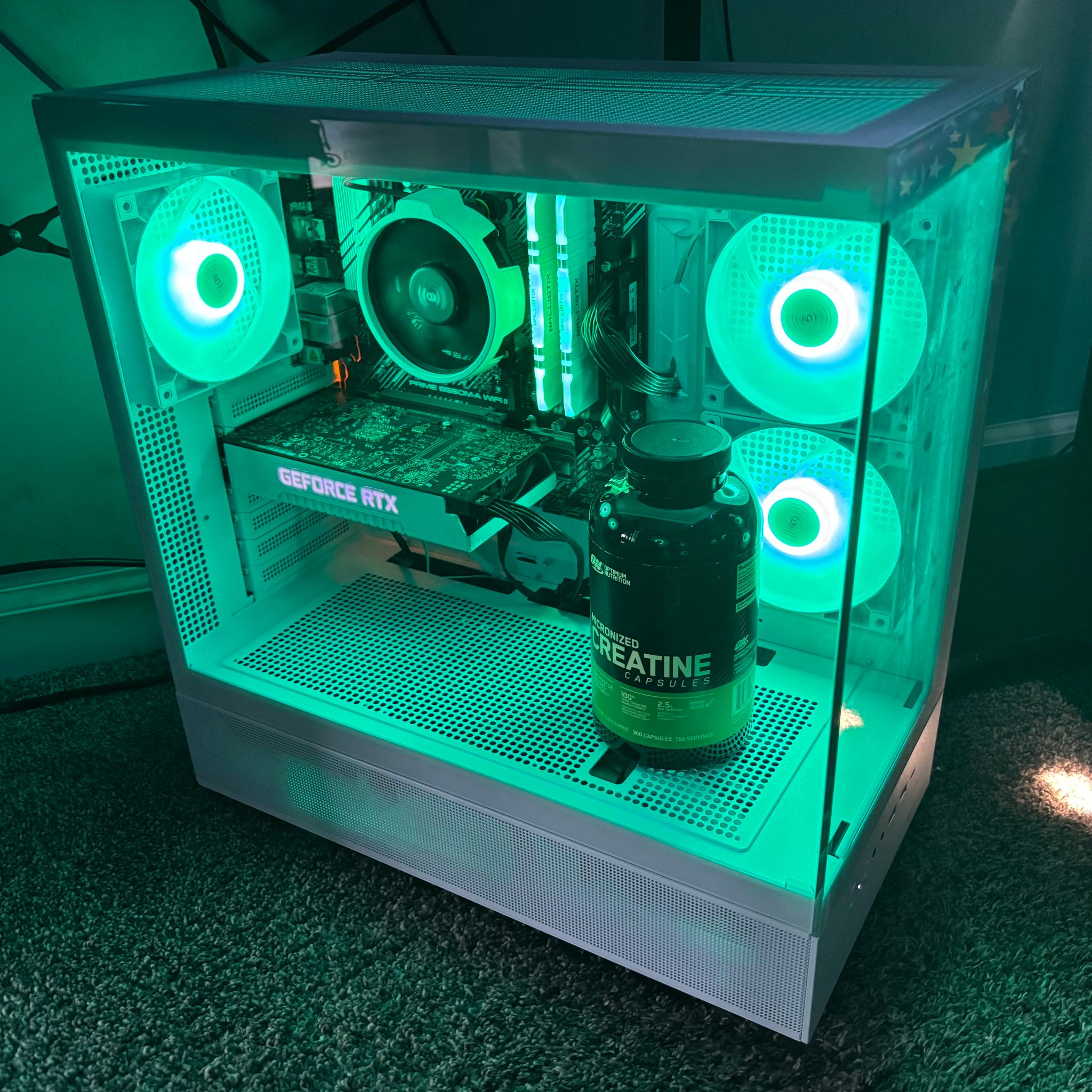 White and Black Panda Budget King PC | RTX2060 | R5 5500 | 16GB DDR4 | 1TB HDD+128GB SSD