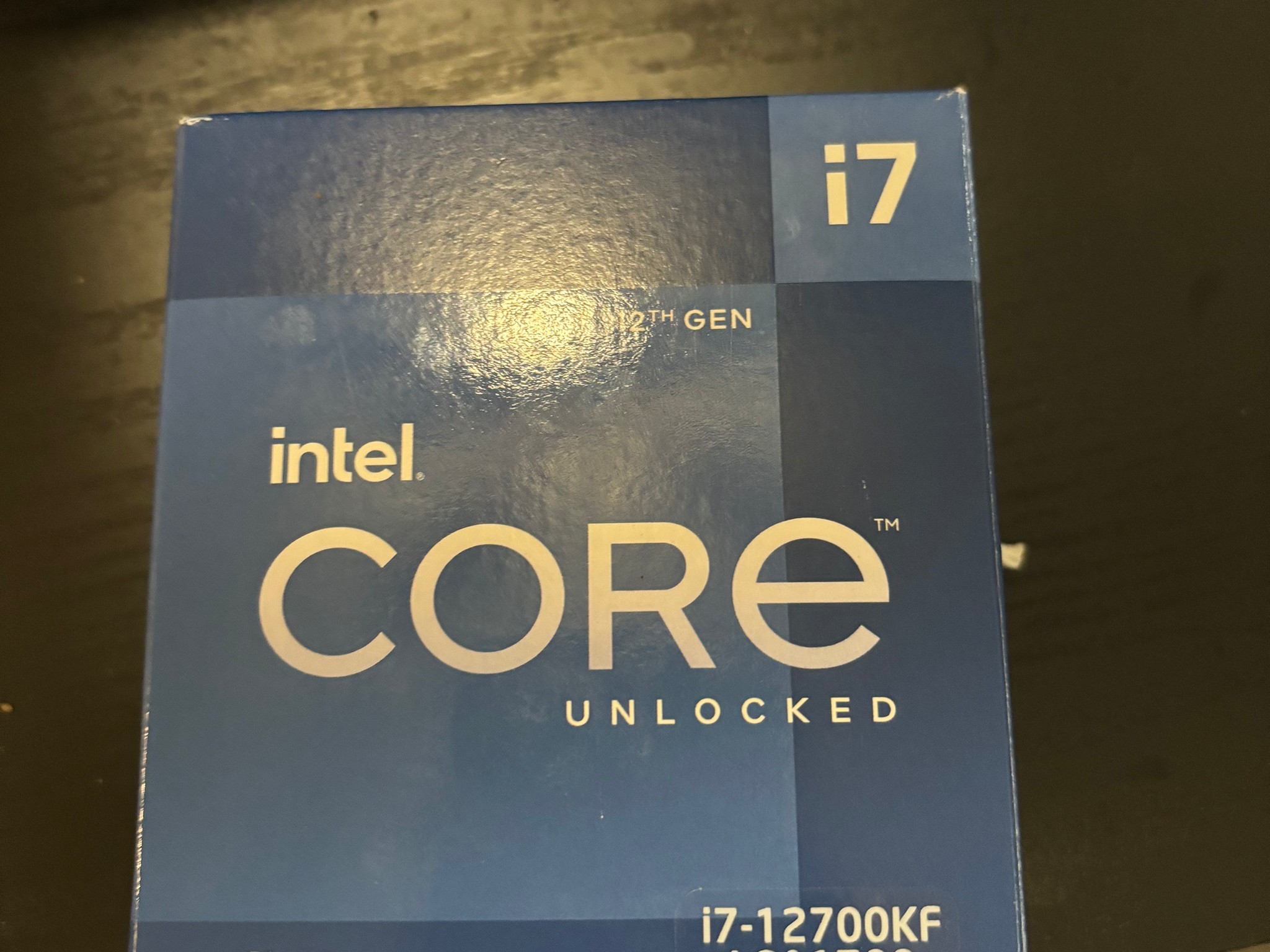 Intel core i7-12700kf