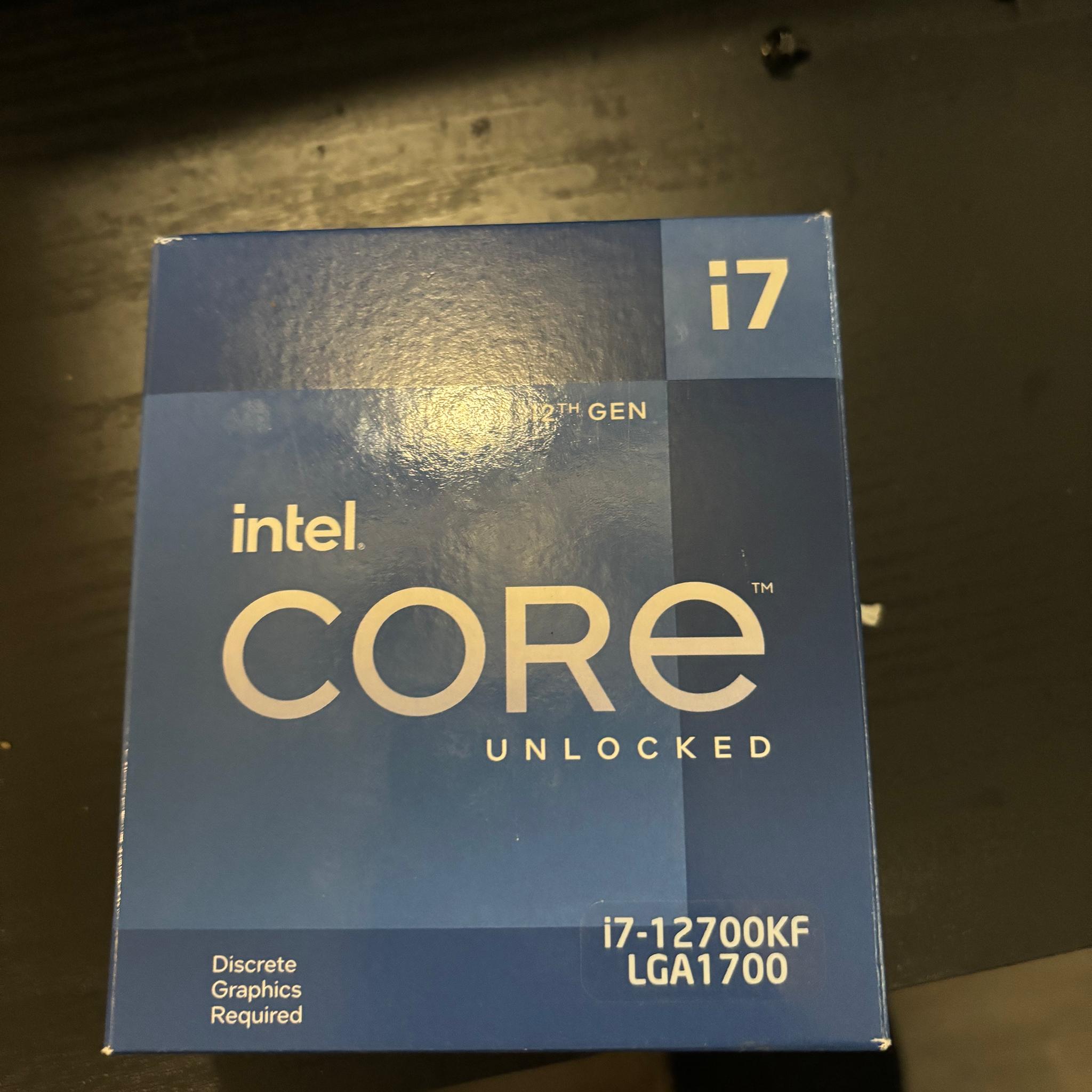 Intel core i7-12700kf