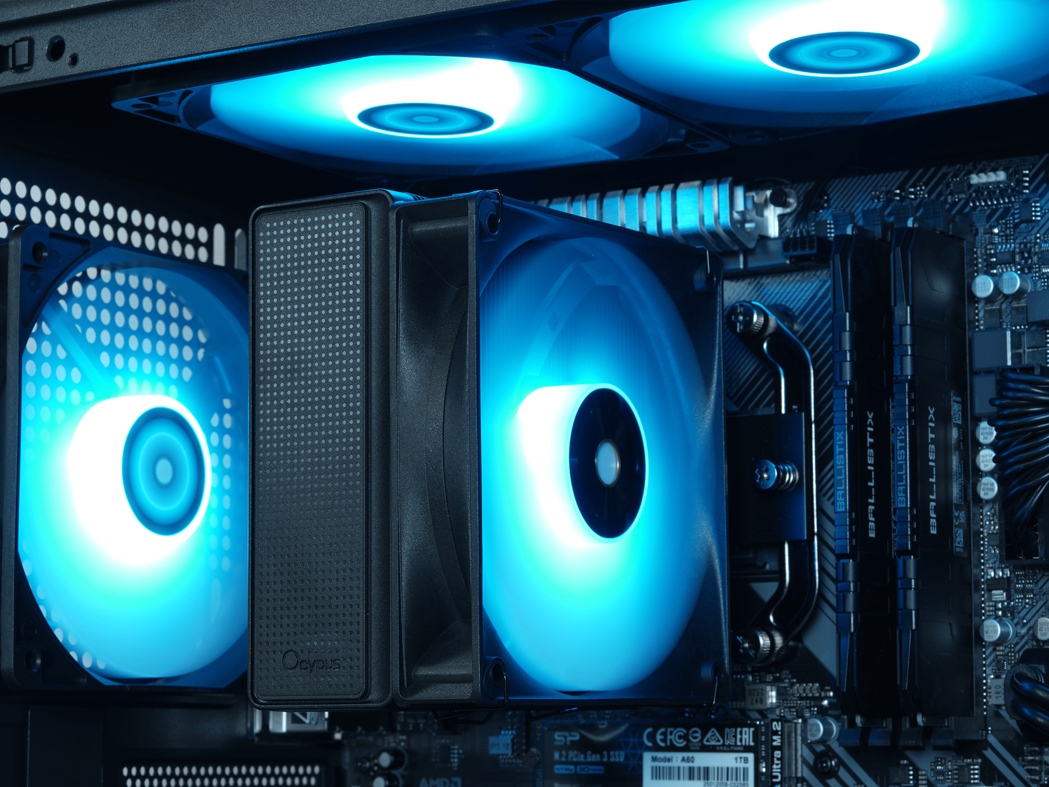 🌀Flux🌀RTX 3060 Ti, Ryzen 5 5500, 16GB DDR4 RAM, 1TB SSD w/ Wifi | 1080p Gaming PC |