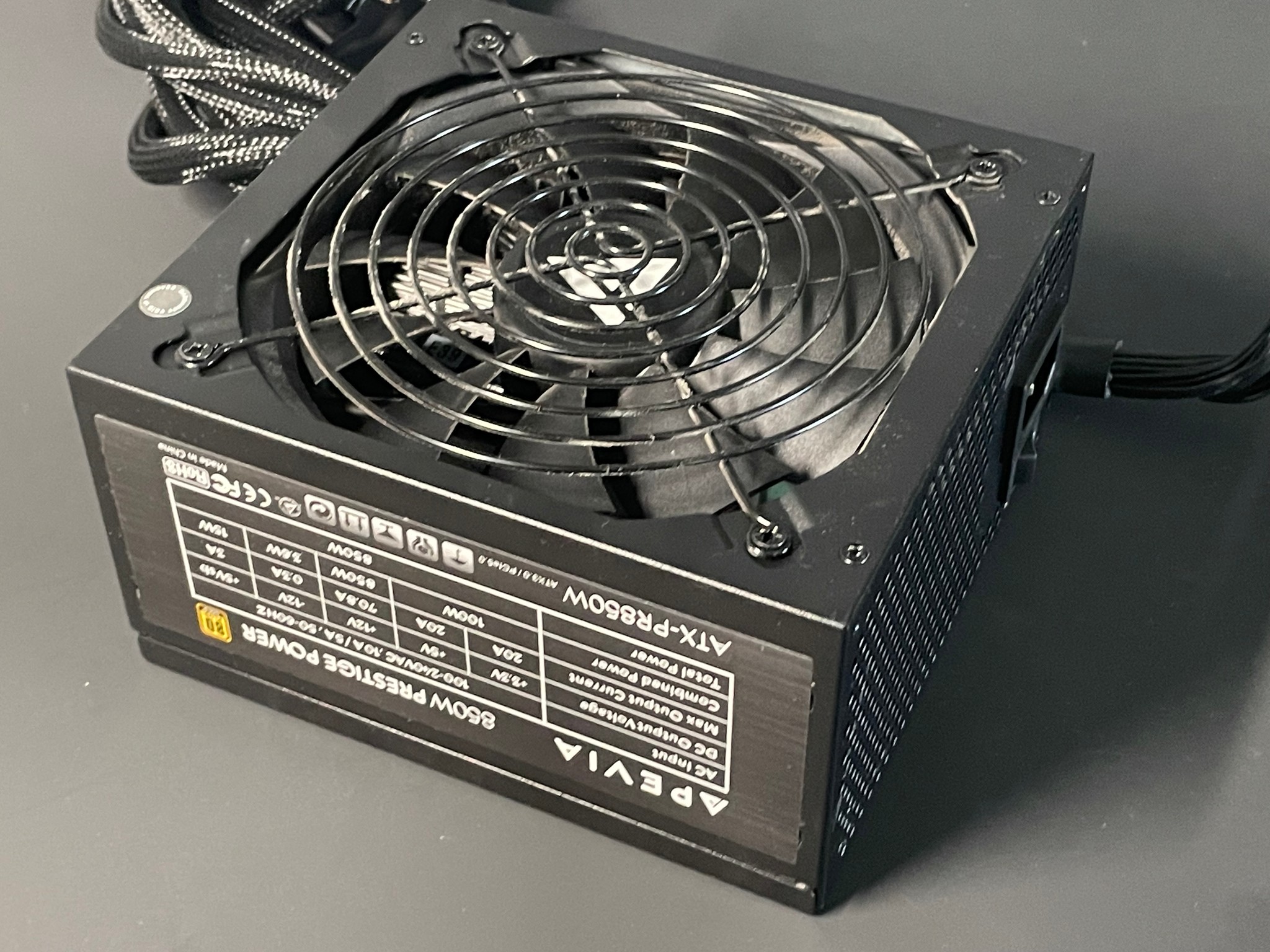 Apevia 850W Prestige Power 80 Plus Gold Rated Power Supply | *Read Description | Free Shipping