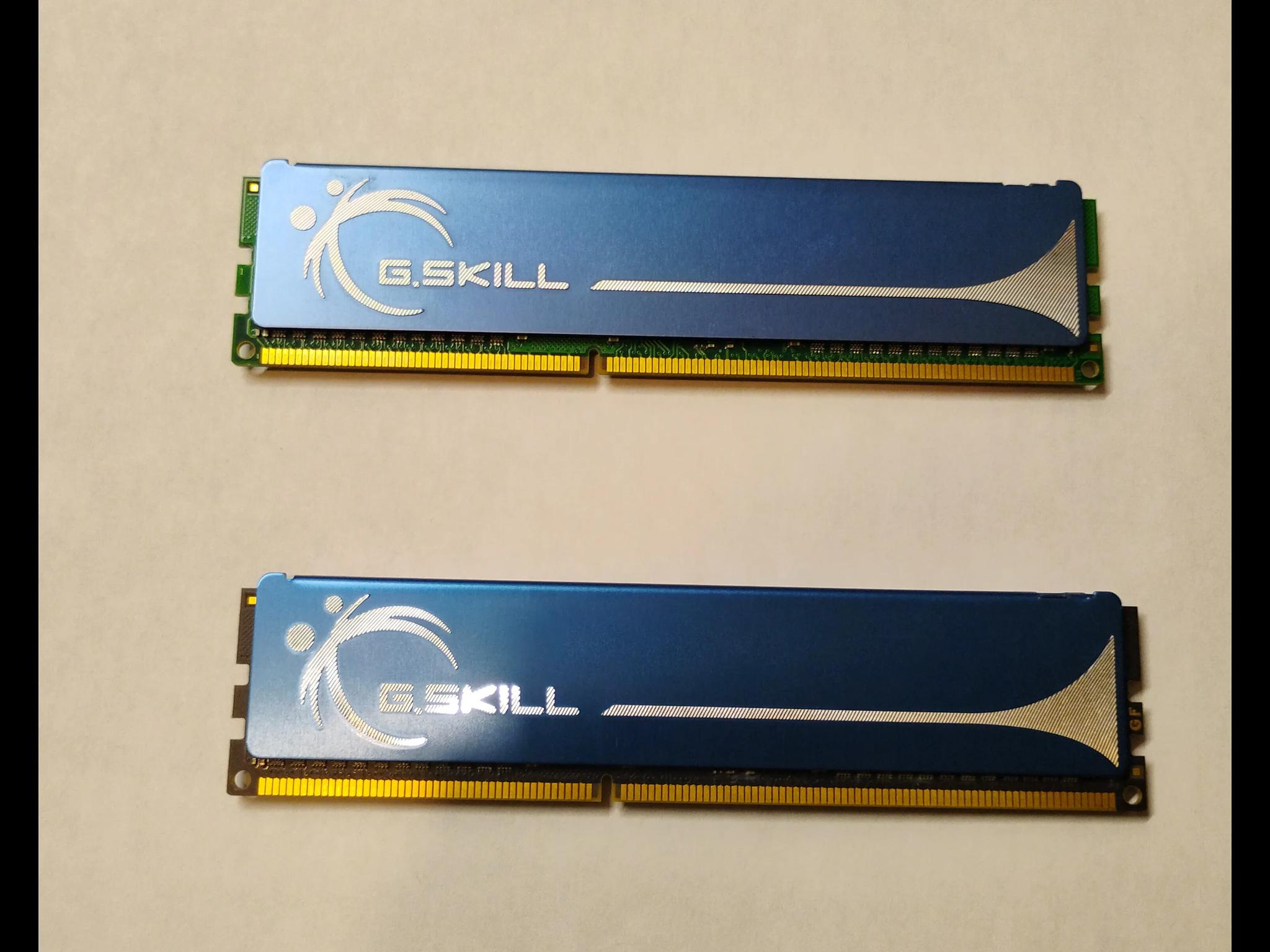 GSkill 4GB (2X2GB) DDR3- 1333 CL8-8-8-21 1.50v F3- 10666 F3-10666CL8D-4GBHK