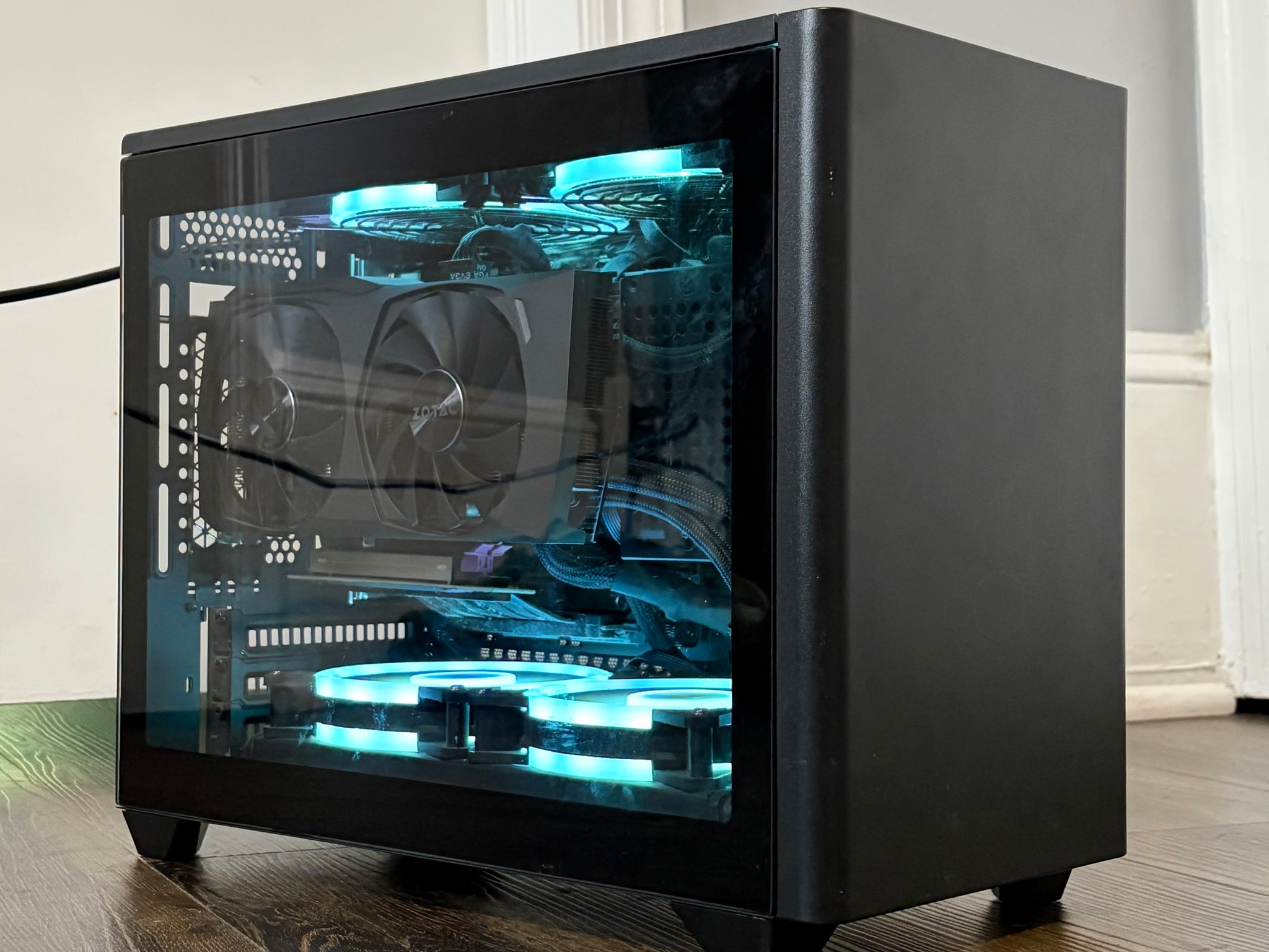 ❄️🖤 DARK FROST 🖤❄️ Ryzen 5 5600X / RTX 3060 TI / 16gb DDR4 / 512GB SSD / Gaming PC