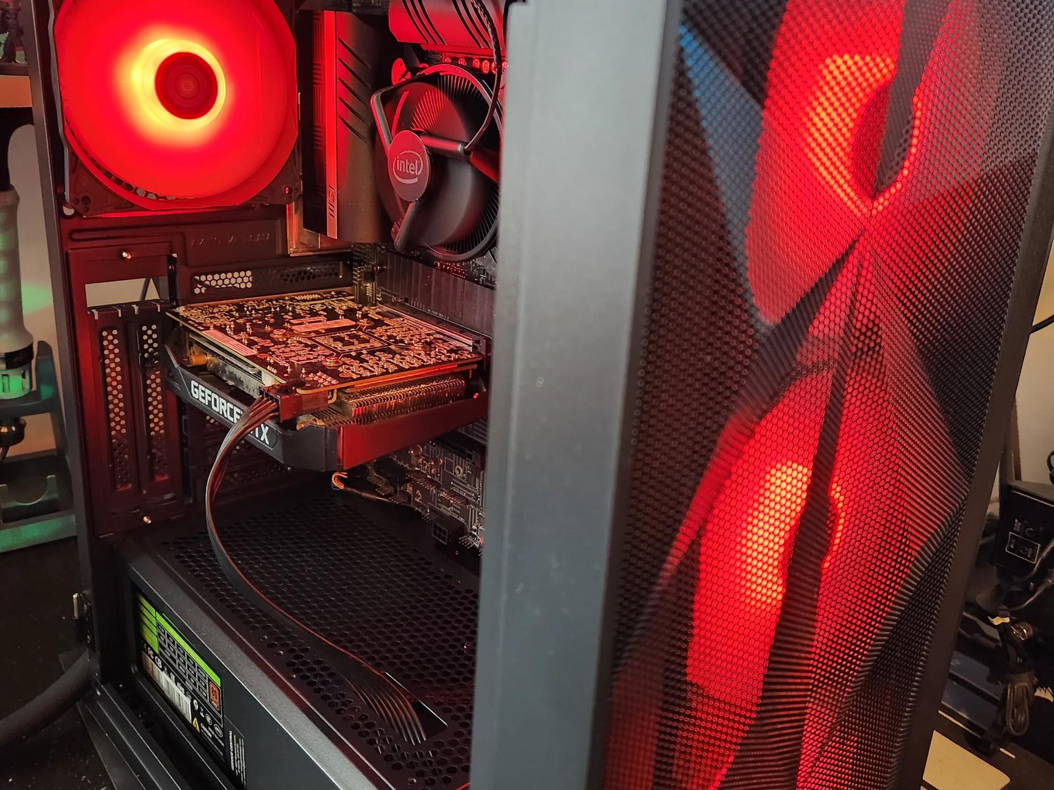 THE RED MONSTER 3 Budget 1080P gaming pc GTX 1660 super/ Intel 10105f