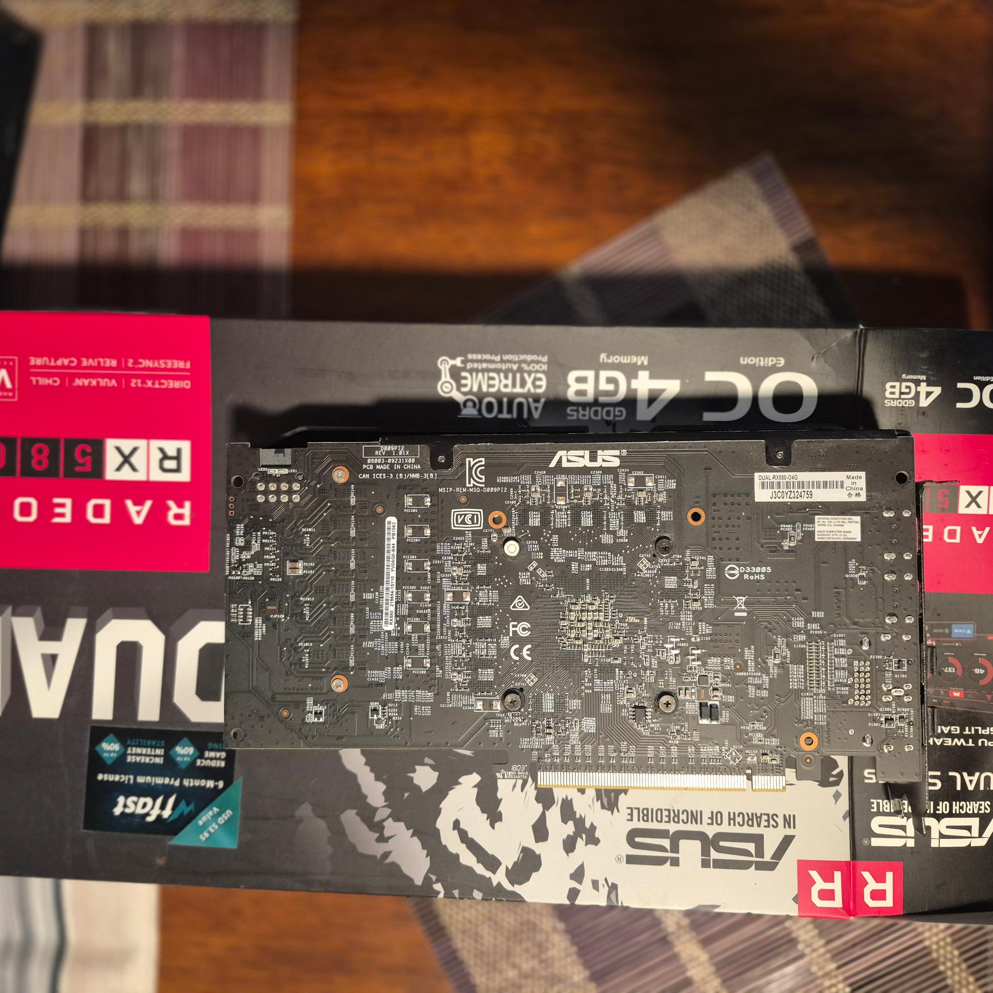 Asus DUAL Radeon RX 580